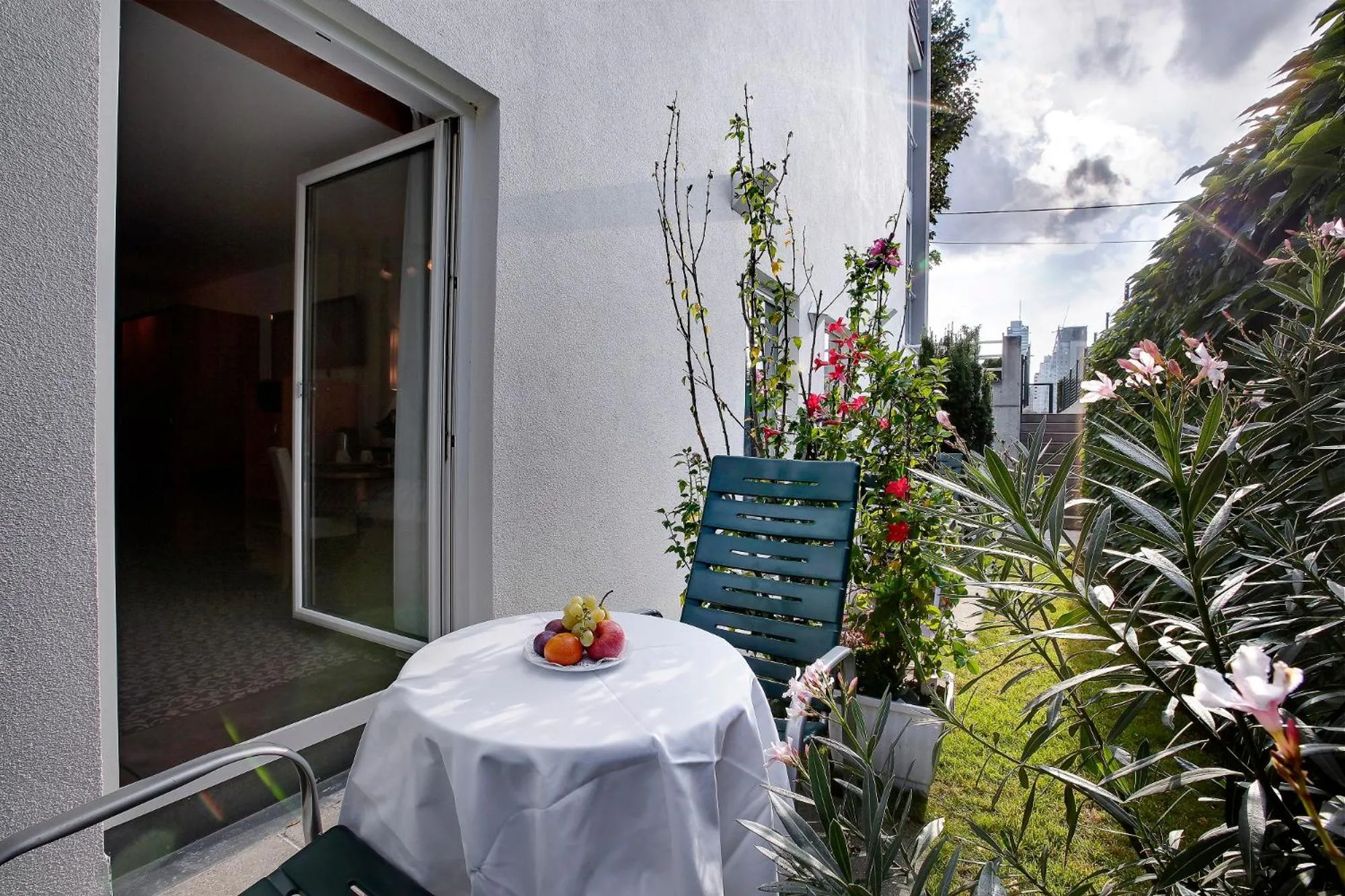 Balcony/Terrace in Strandhotel Alte Donau