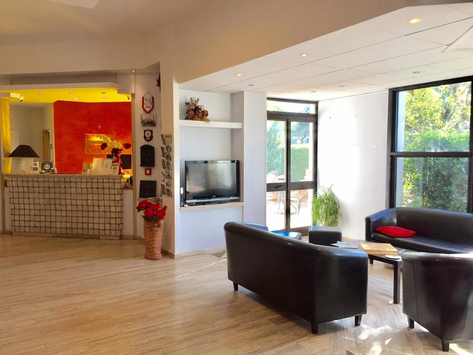 Lobby or reception in Hotel Sant'Elia