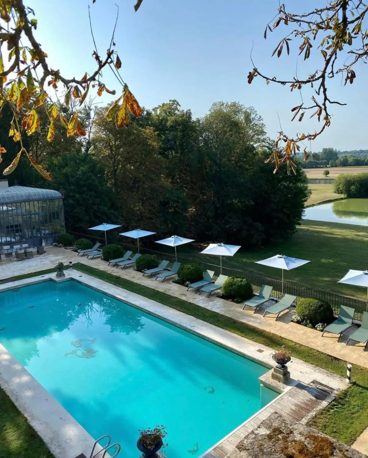 Swimming pool in Domaine Des Bidaudieres