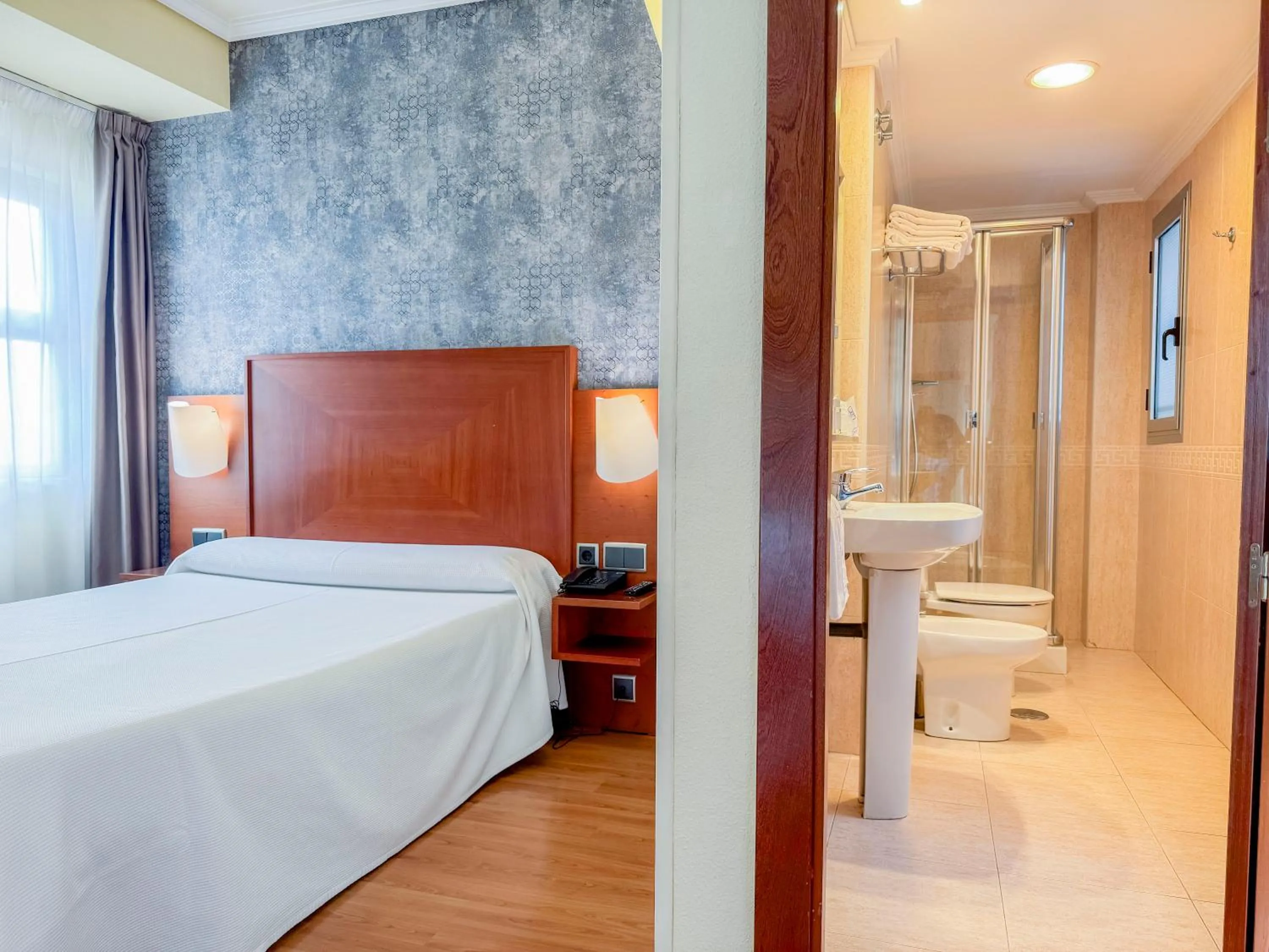 Bed in Torreluz Apartamentos