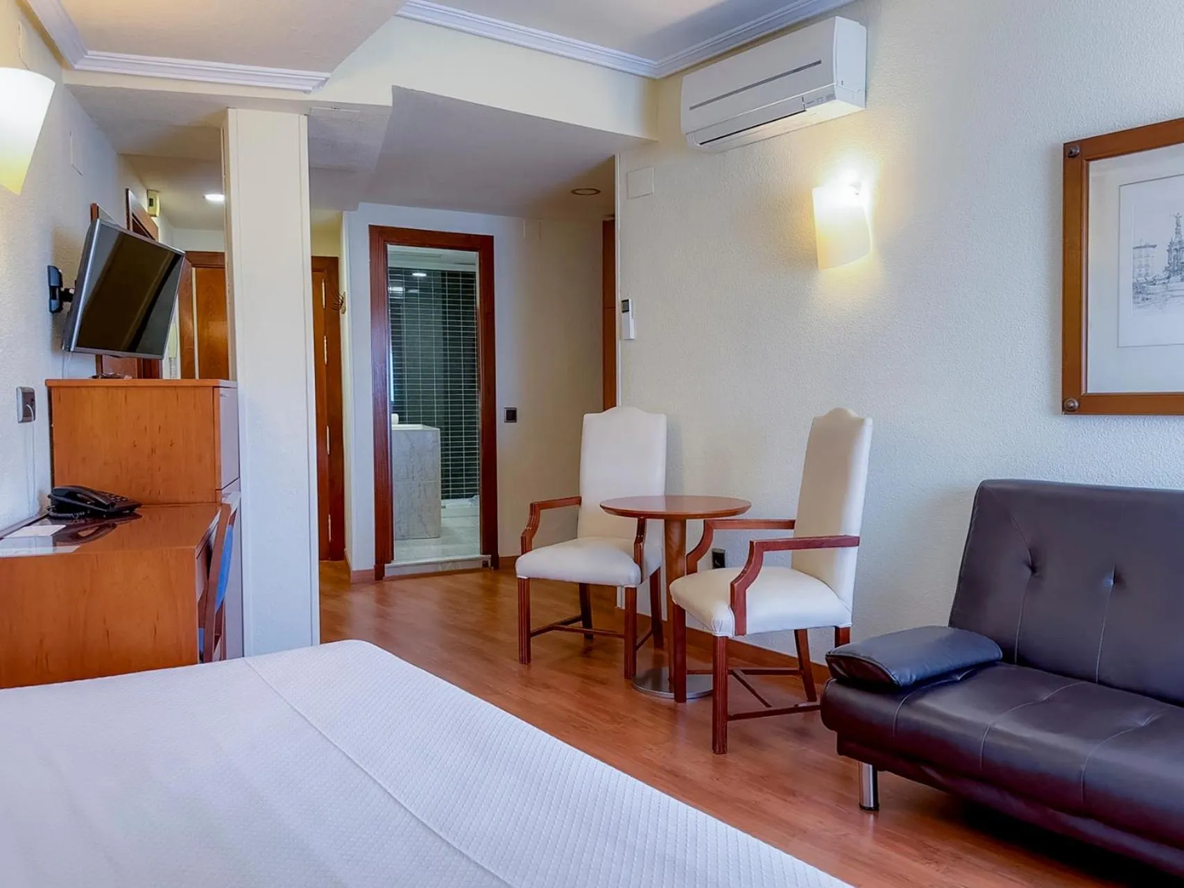 Bed in Torreluz Apartamentos