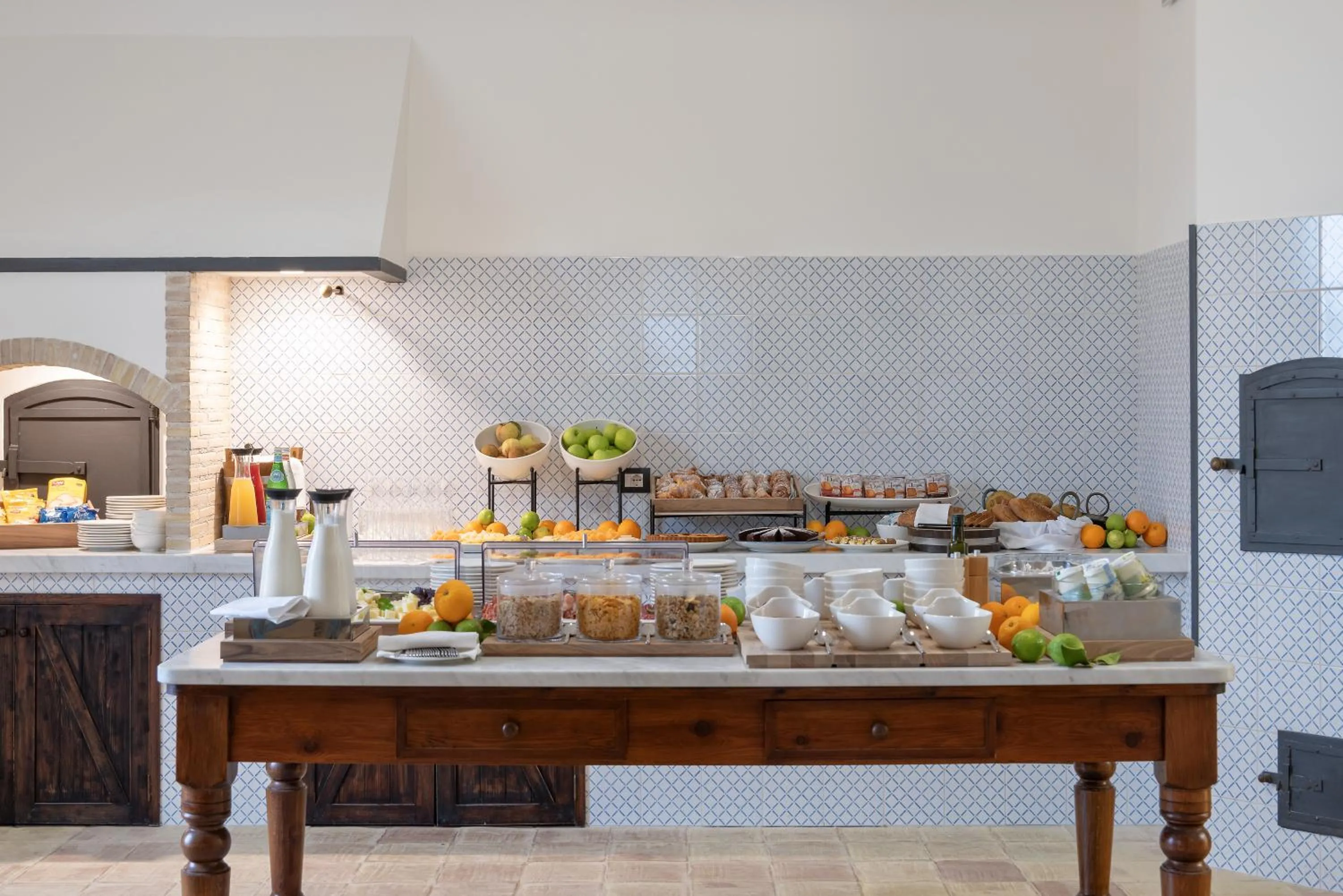 Buffet breakfast in Momentum Wellness Bioresort