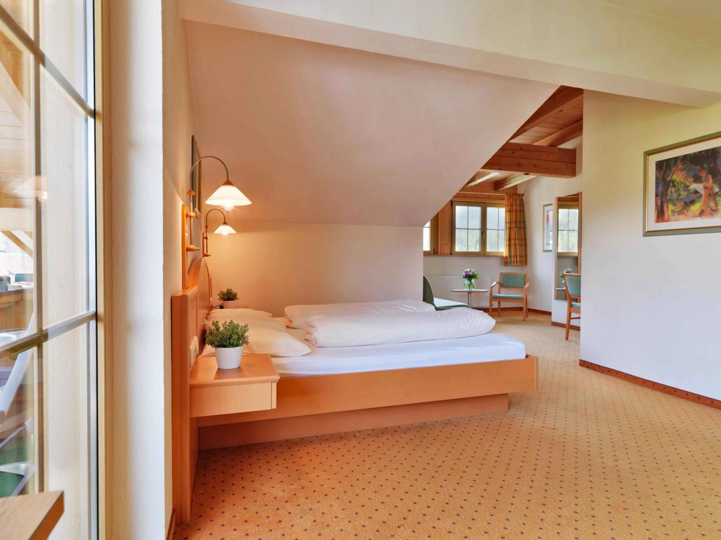 Photo of the whole room, Bed in Hotel Stern