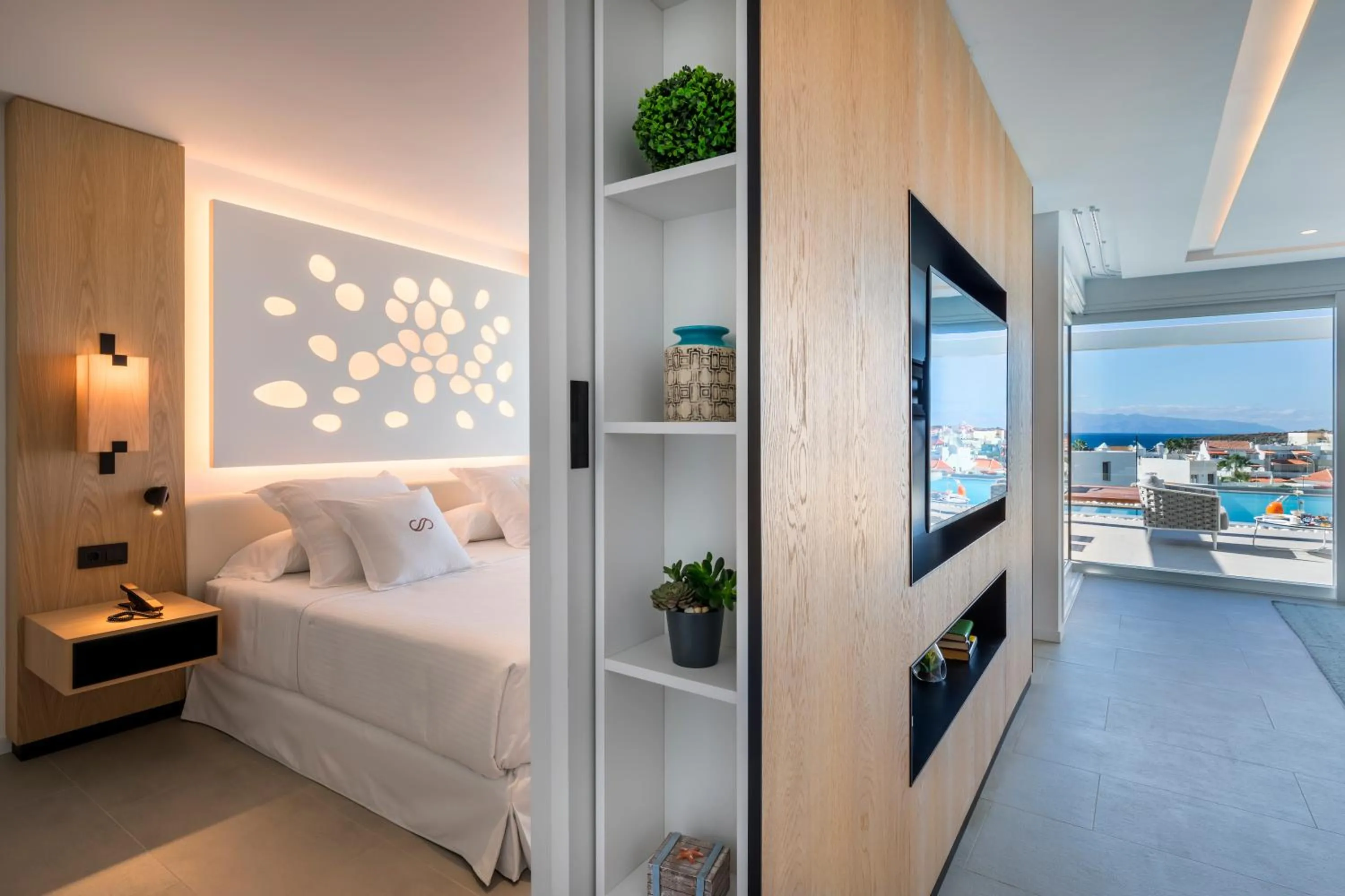 Bed in Royal Hideaway Corales Suites