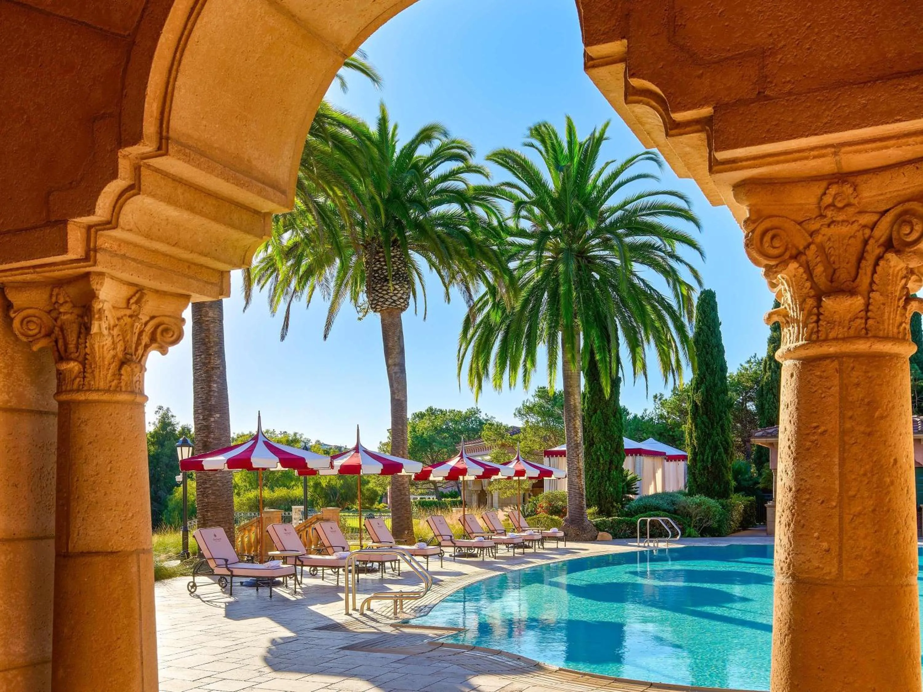 Pool view in Fairmont Grand Del Mar