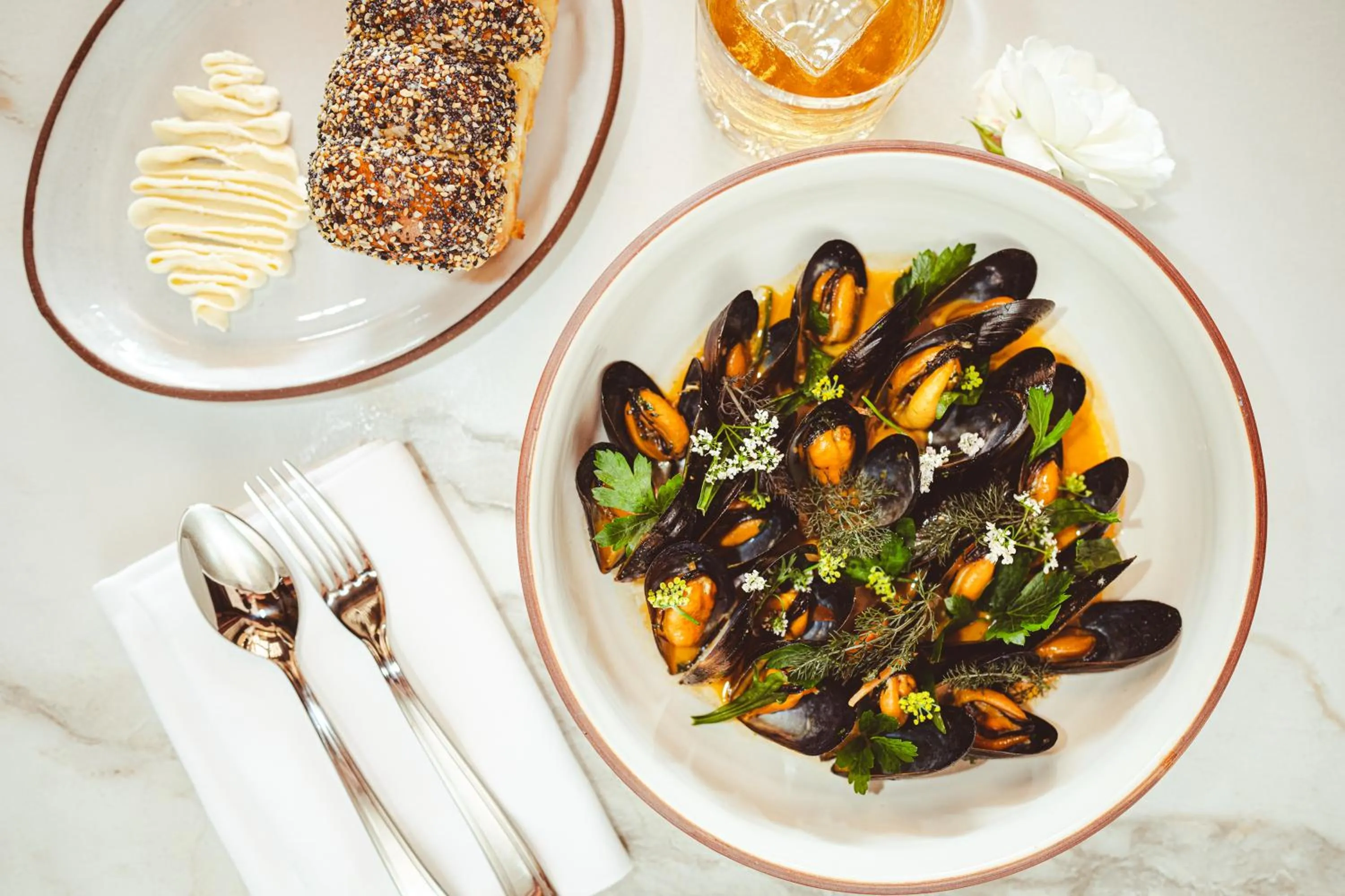 Food close-up in Fairmont Grand Del Mar