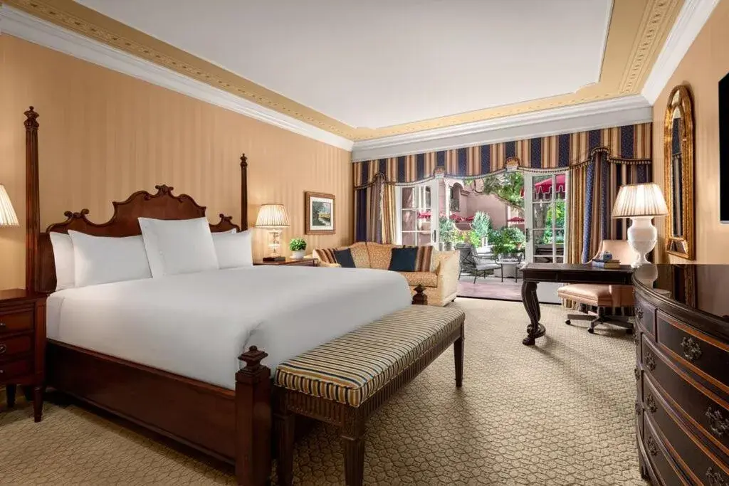 Paseo King Suite with Sofa Bed and Resort View - Private Fireside Terrace in Fairmont Grand Del Mar Paseo King Suite with Sofa Bed and Resort View - Private Fireside Terrace in Fairmont Grand Del Mar