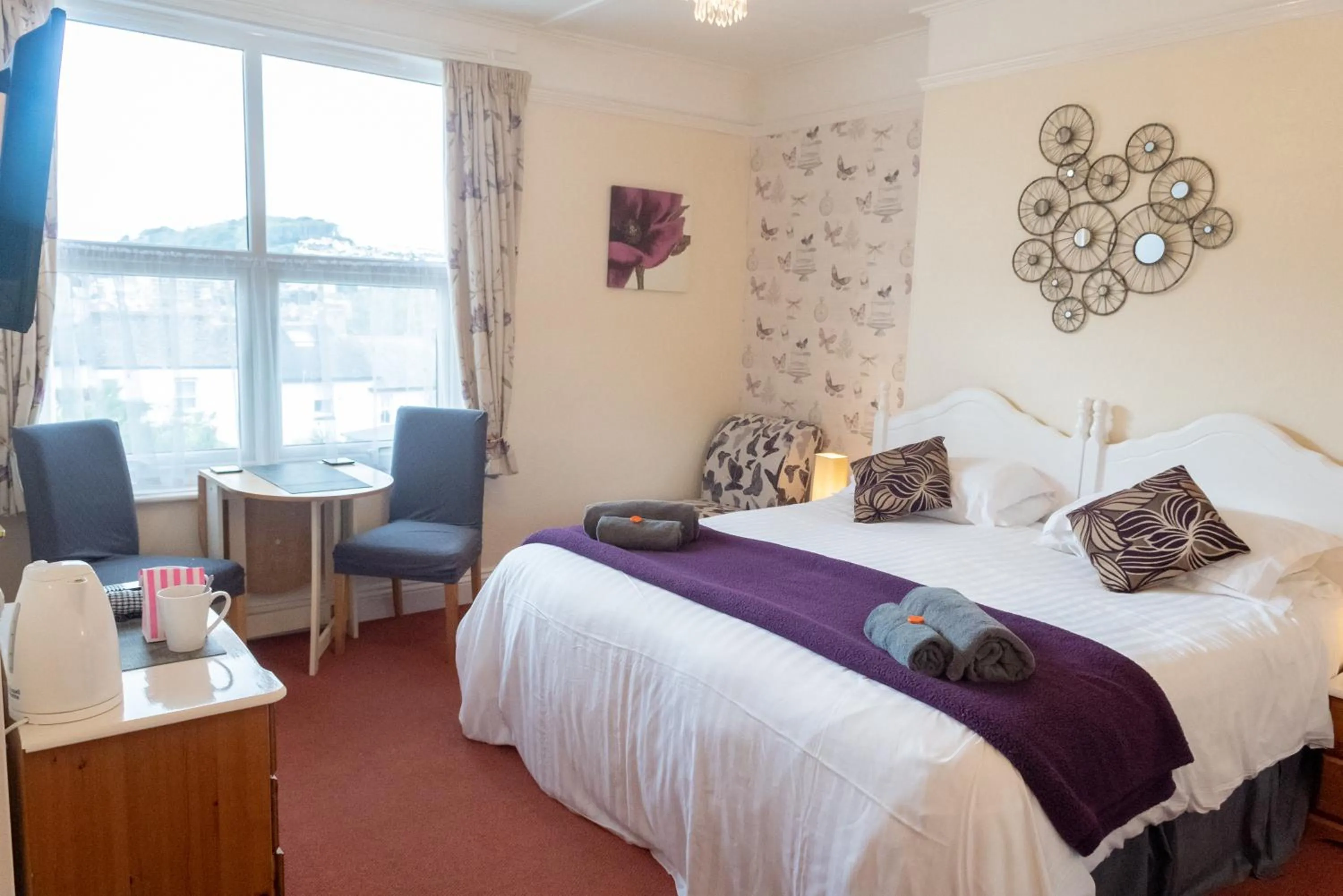 Bedroom, Bed in Beecroft Lodge