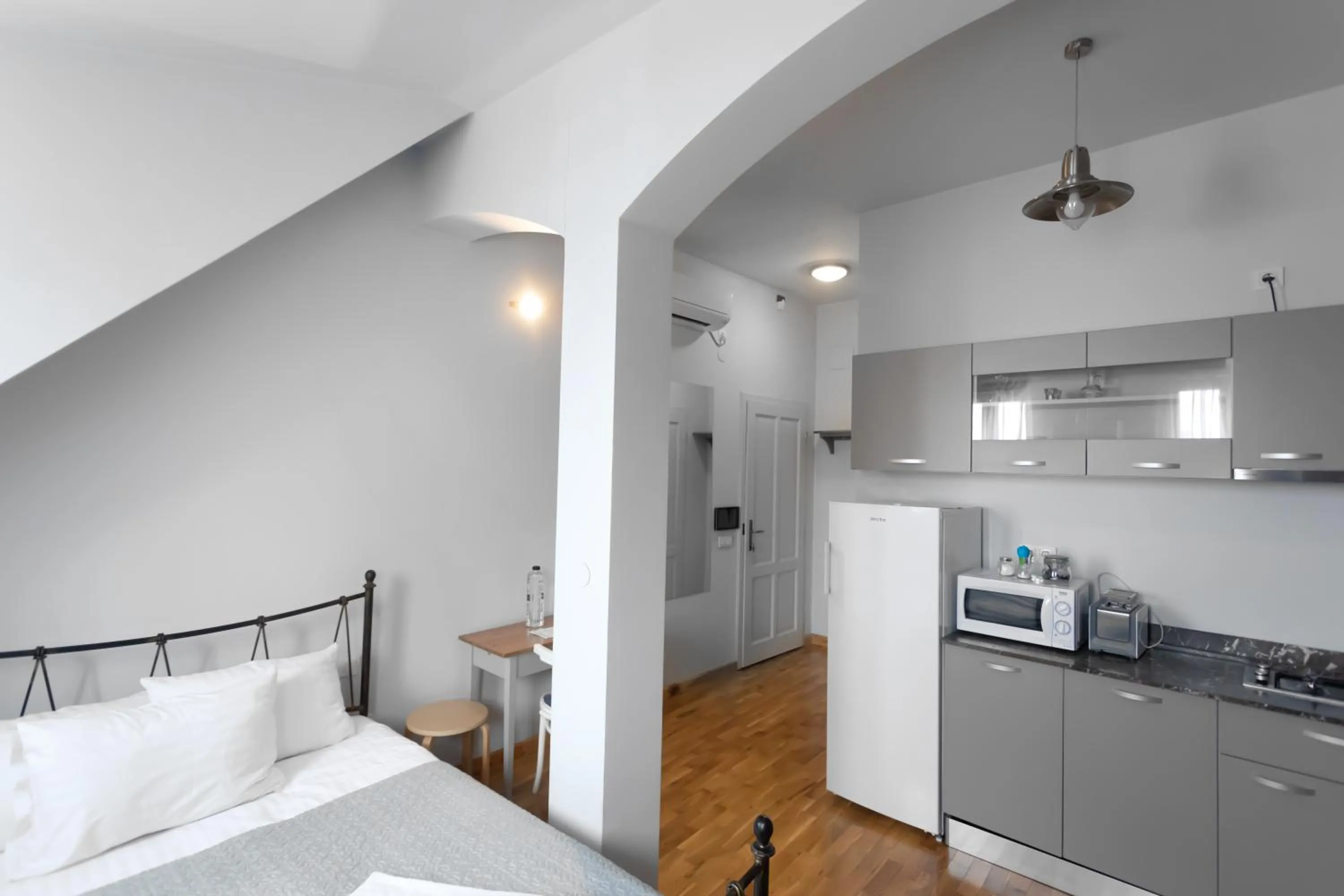 Bed in YellowBoot Aparthotel