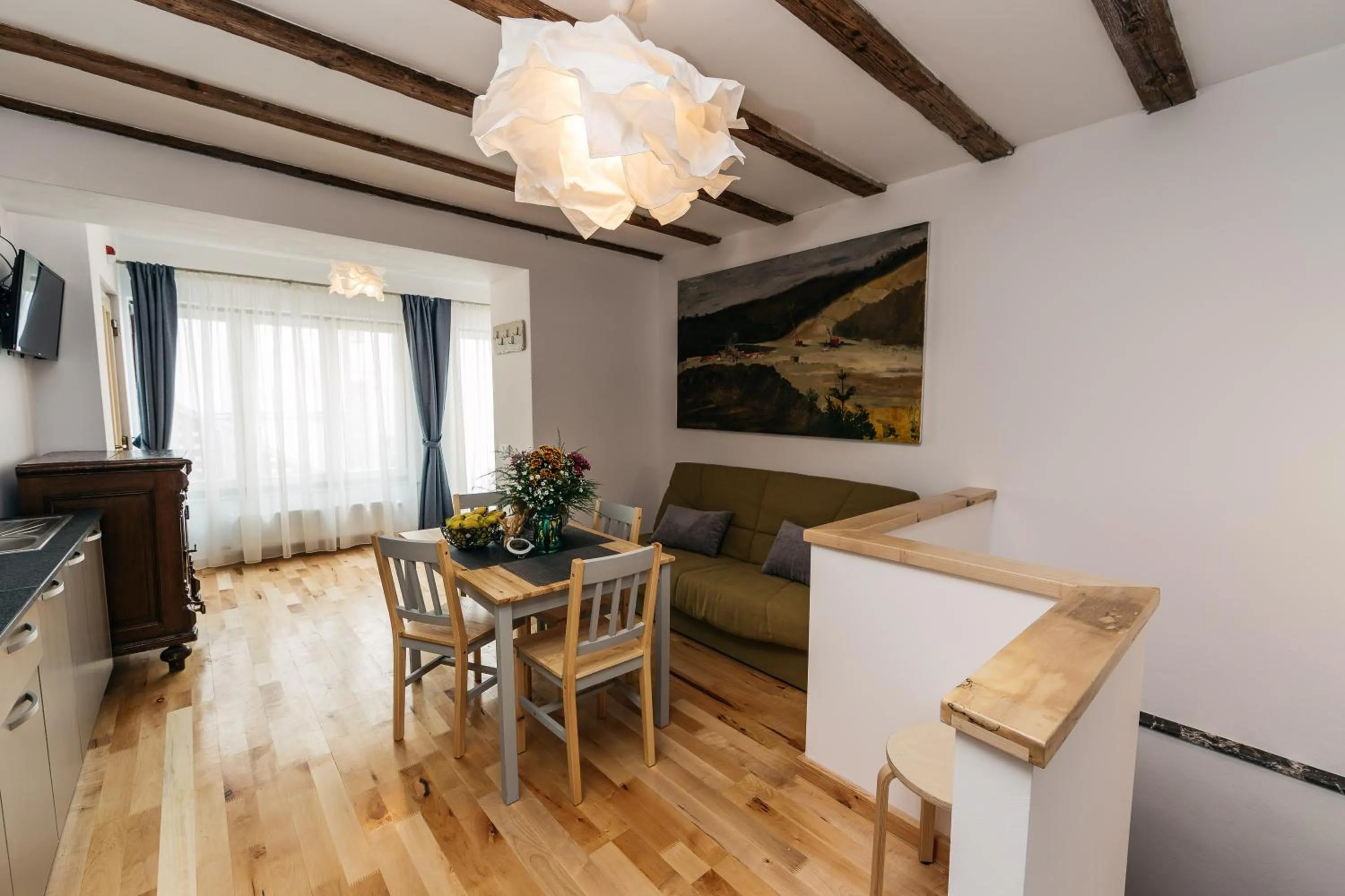 Living room in YellowBoot Aparthotel