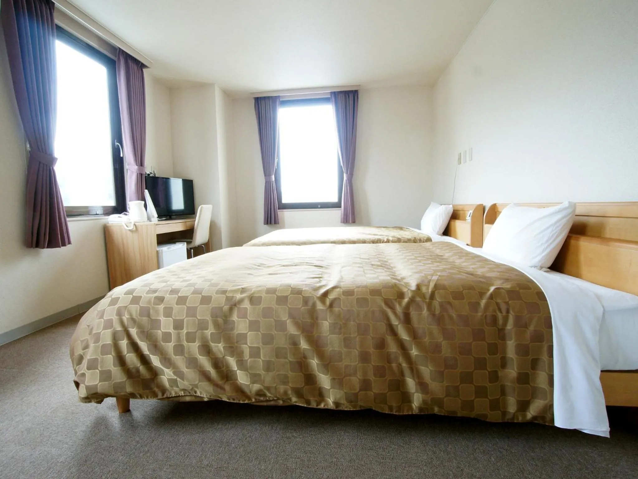 Photo of the whole room, Bed in Hotel Trend Iwakuni