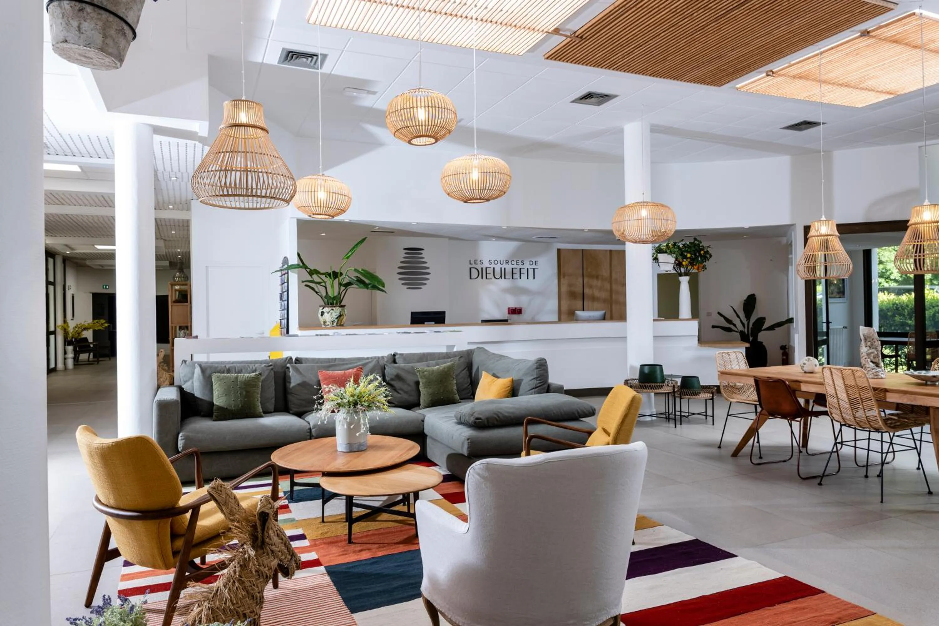 Lobby or reception in Domaine Les Sources de Dieulefit