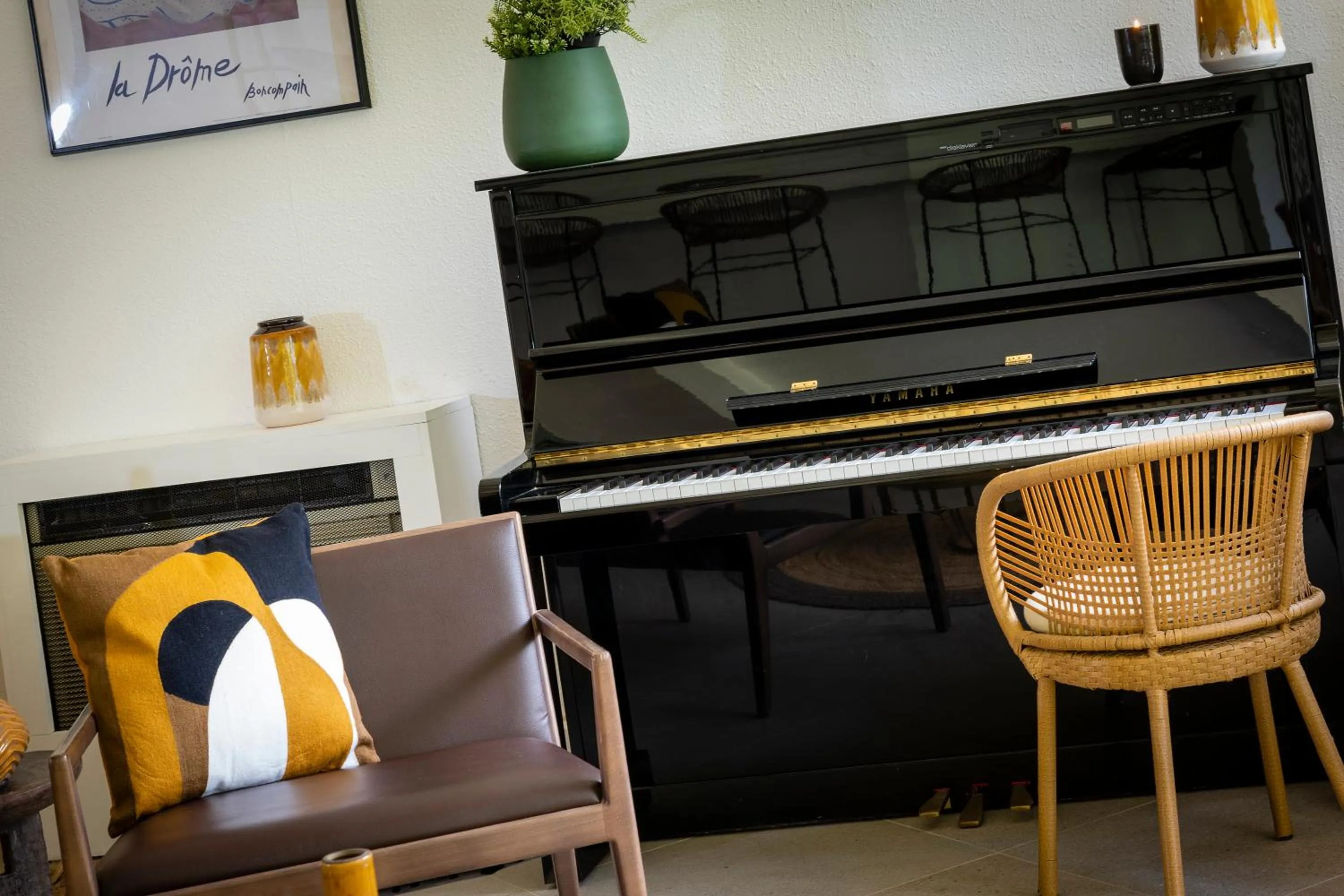 Seating area in Domaine Les Sources de Dieulefit