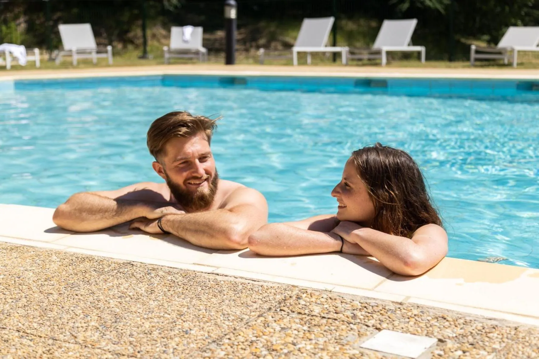 Swimming pool in Domaine Les Sources de Dieulefit