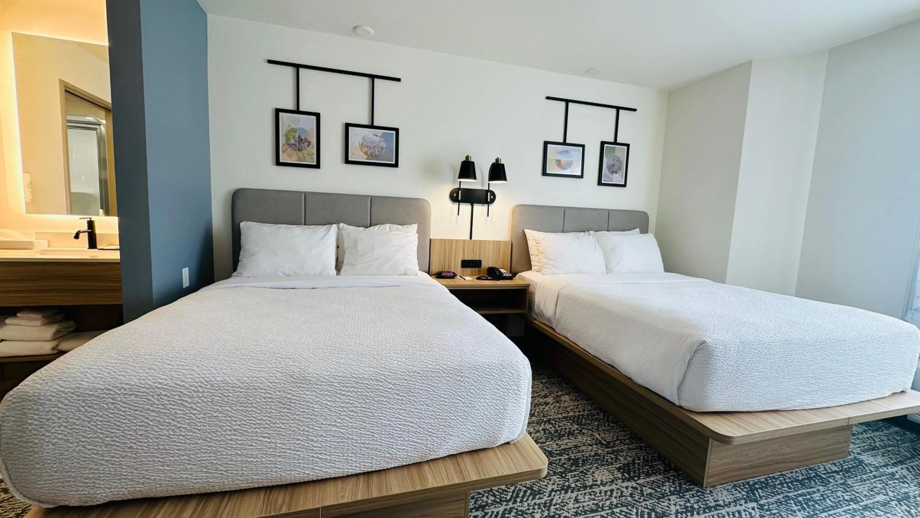 Bed in Sleep Inn South Jordan-Sandy