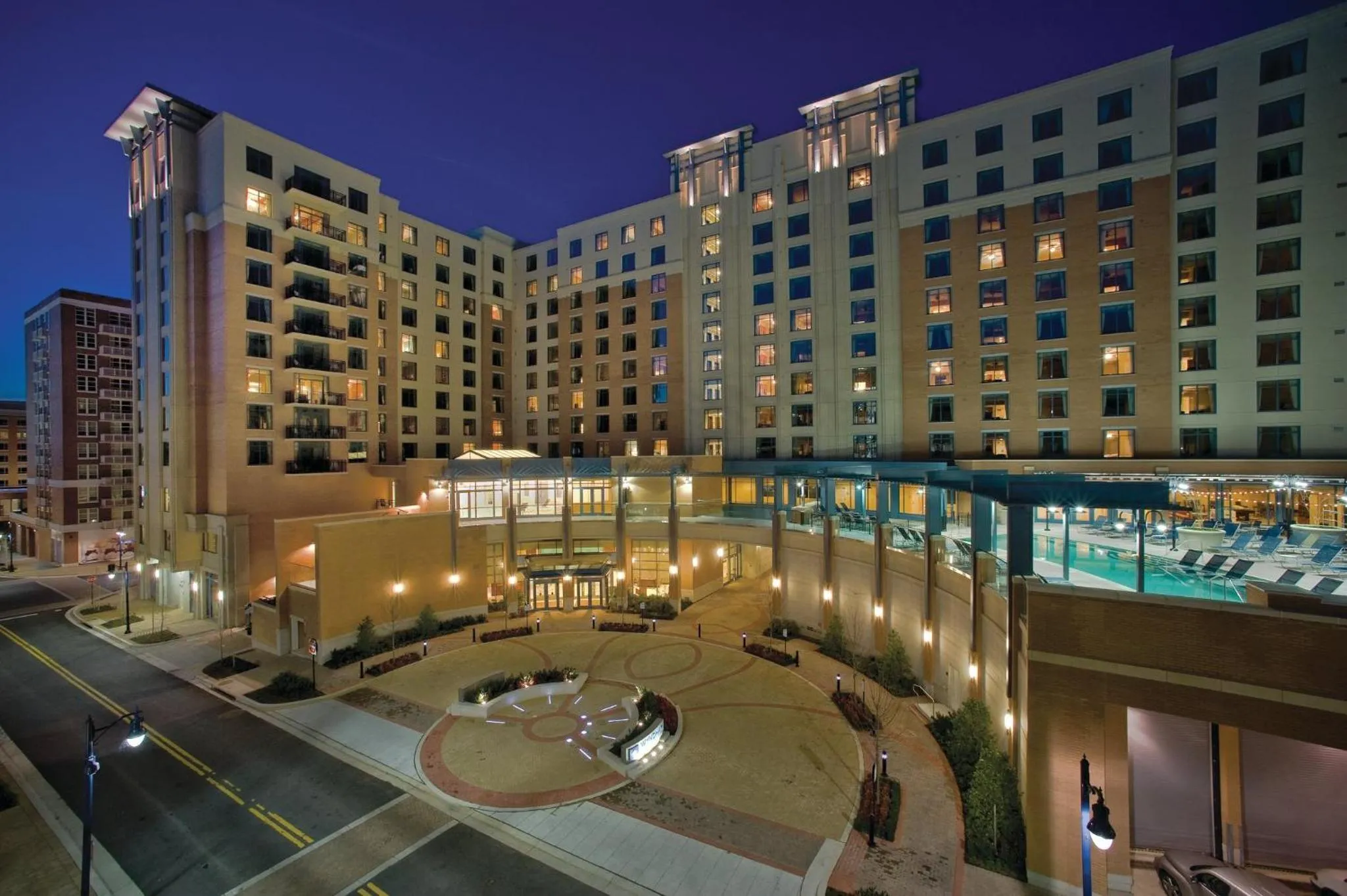 Property building in Club Wyndham National Harbor