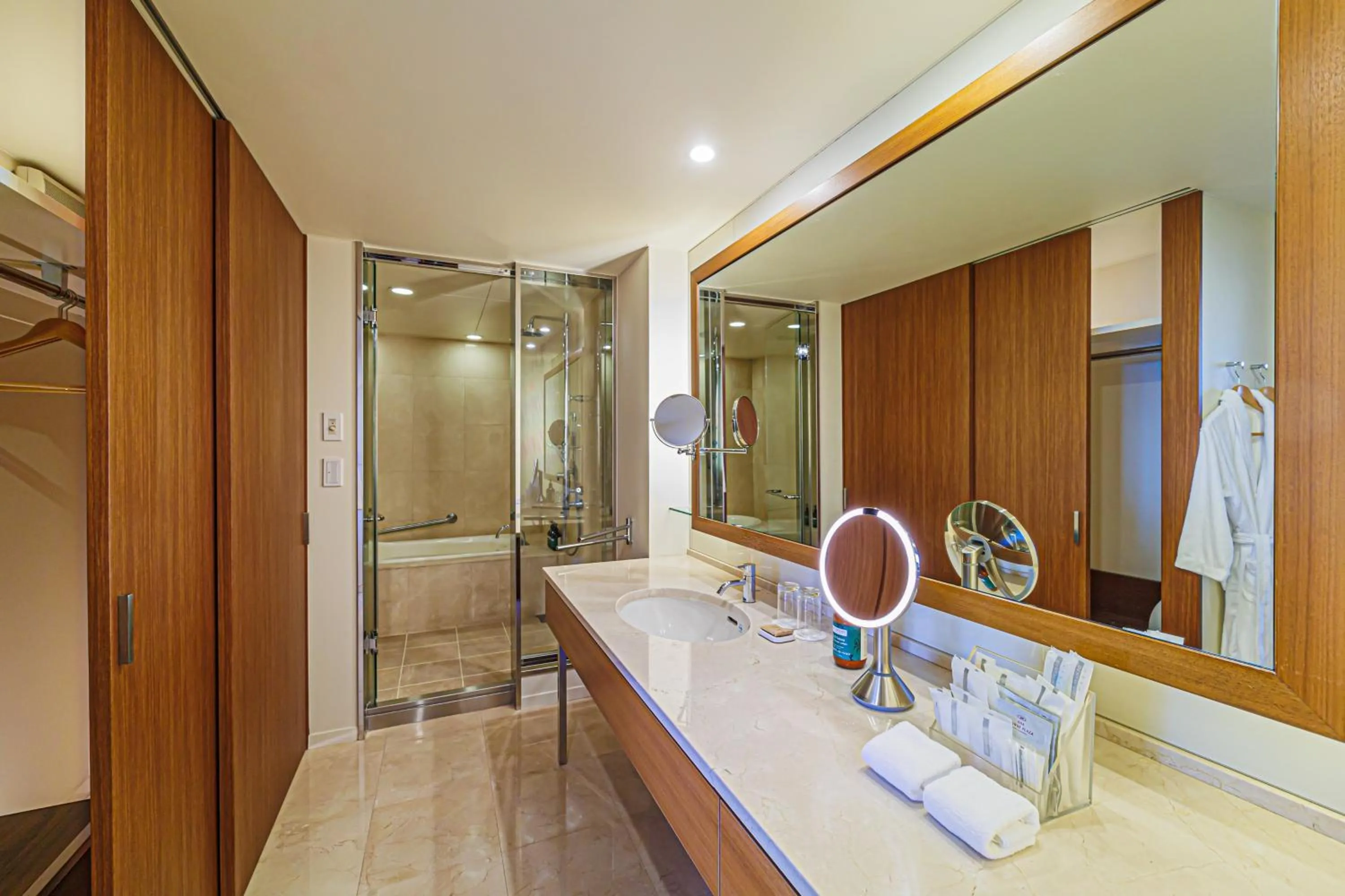 Bathroom in ANA Crowne Plaza Hiroshima by IHG