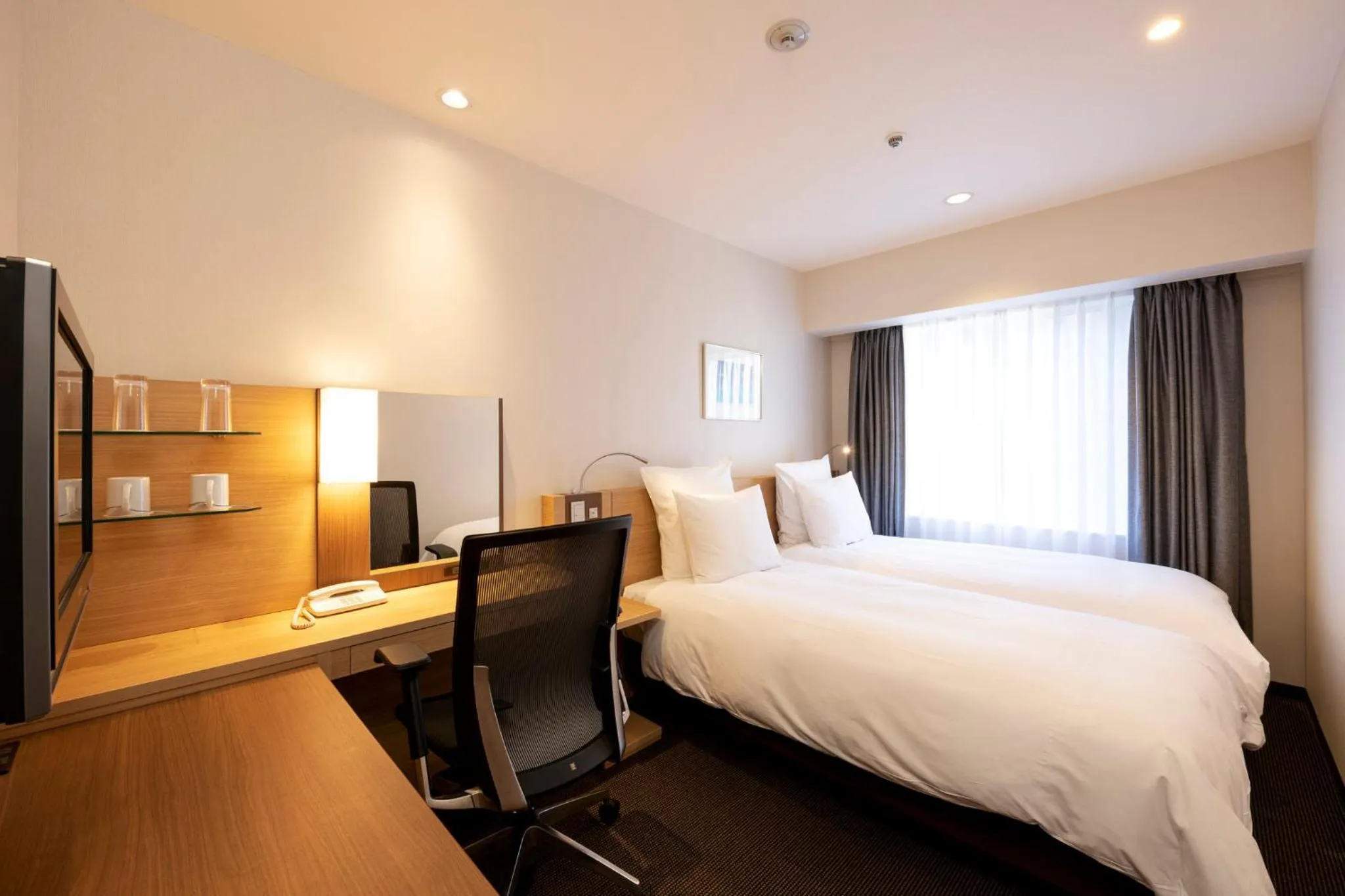 Photo of the whole room, Bed in ANA Crowne Plaza Hiroshima by IHG