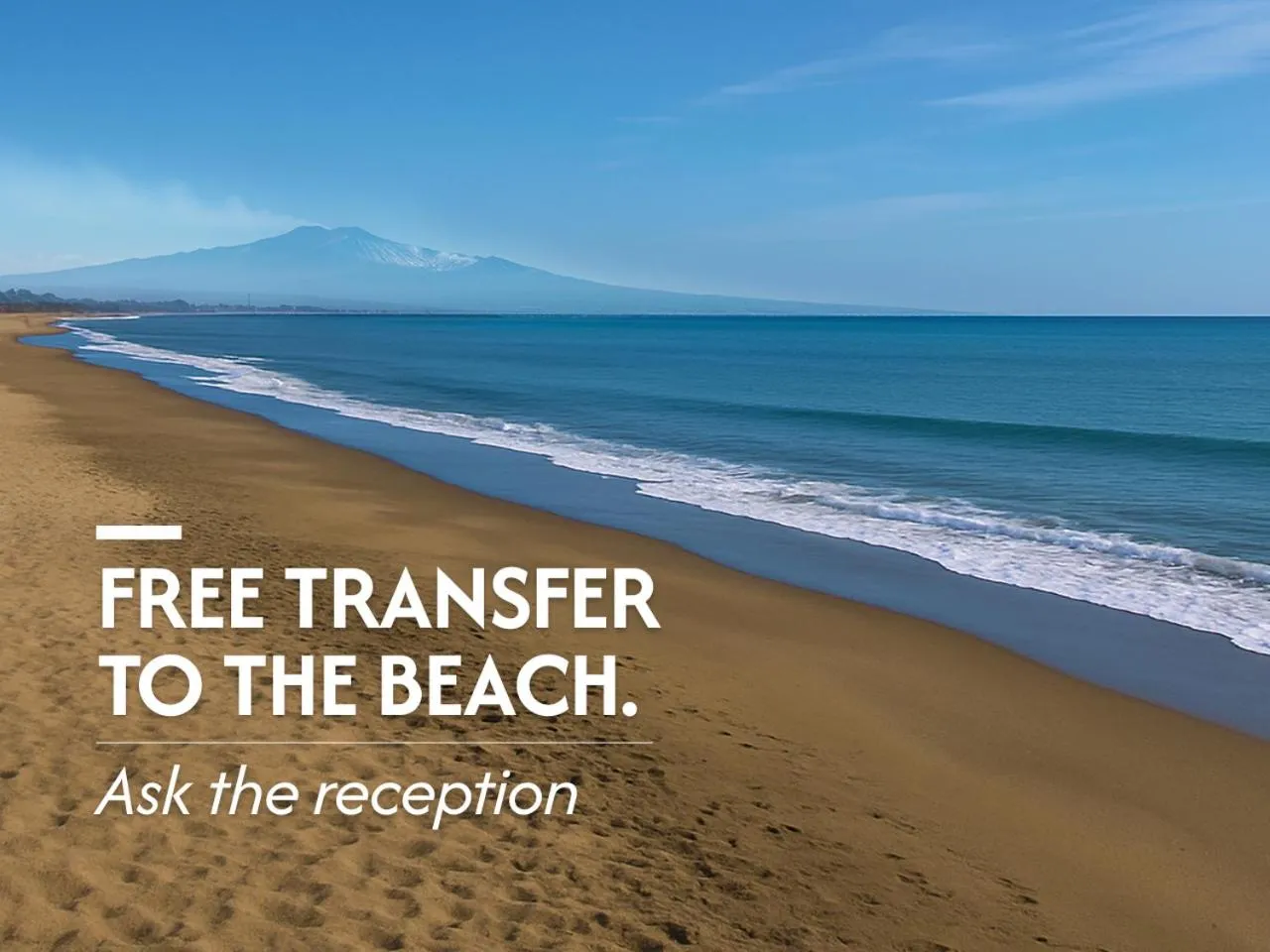 Beach in Hotel Romano House