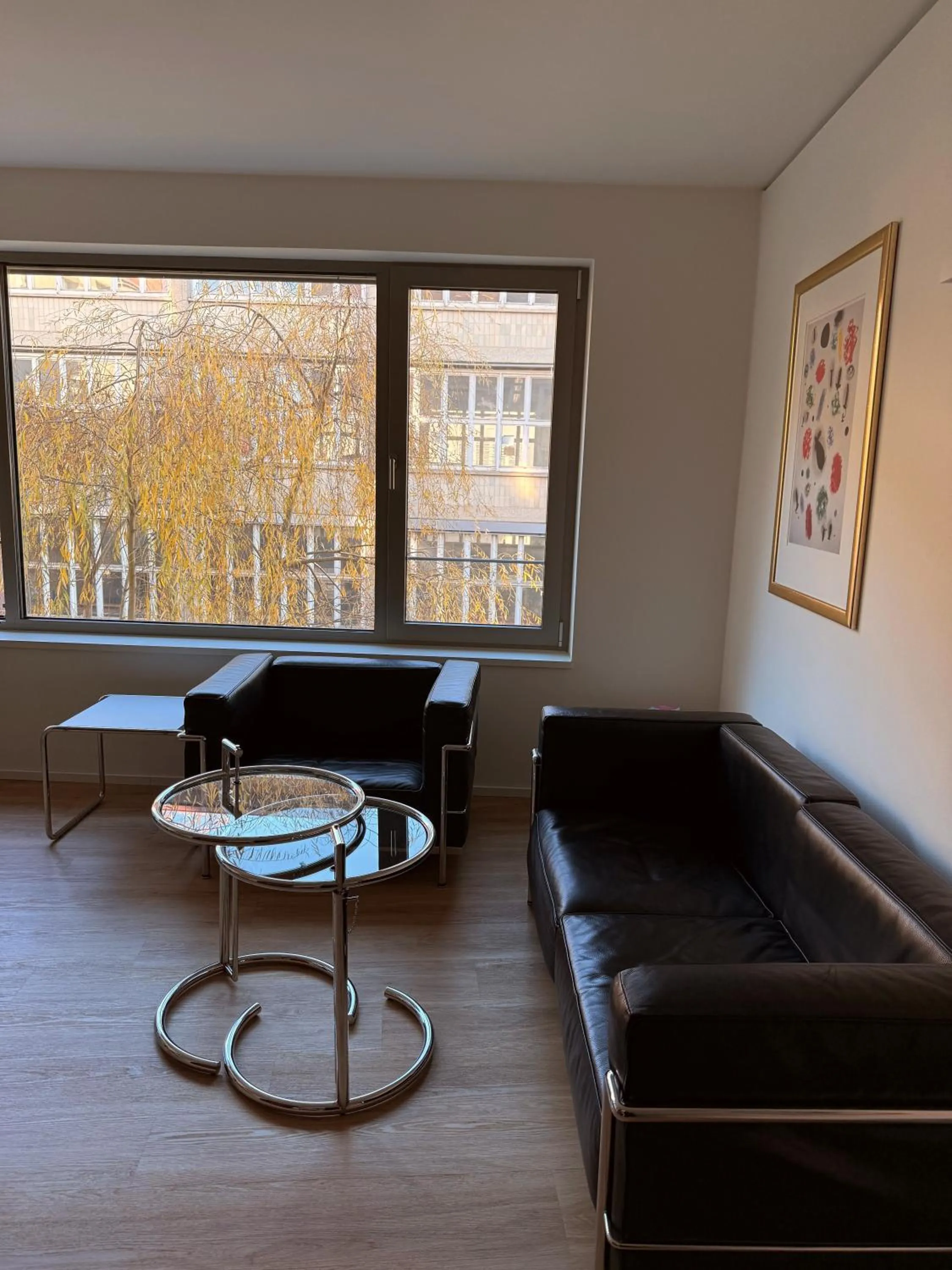 Living room in MAVO Hospitality Esslingen Berliner Straße