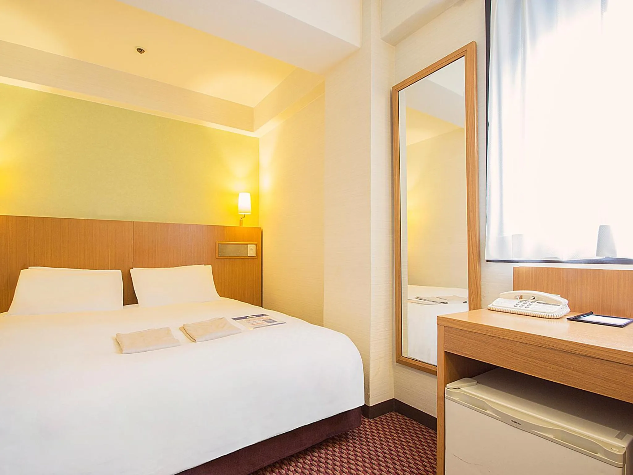 Photo of the whole room, Bed in Hearton Hotel Shinsaibashi