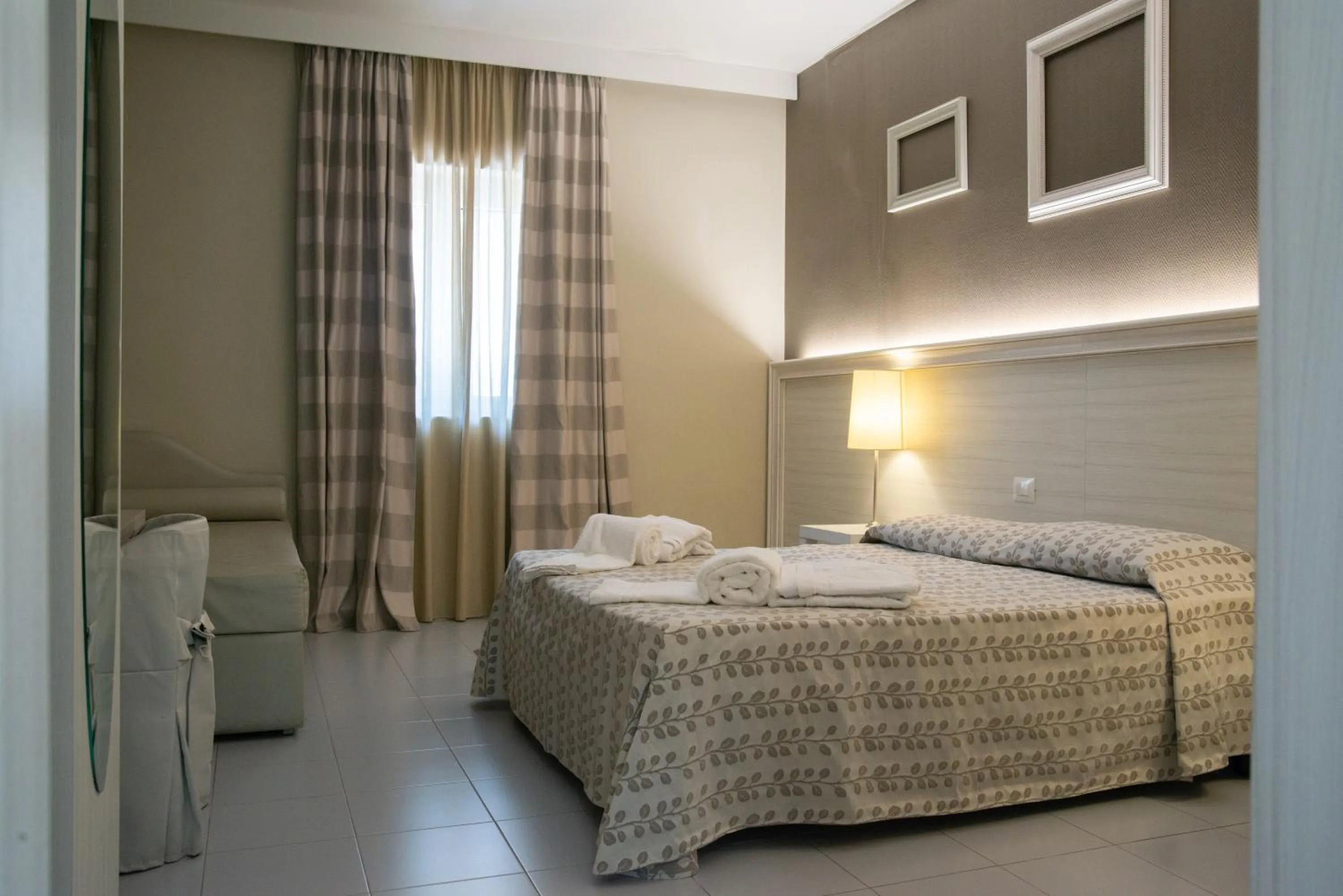 Bed in Hotel Degli Ulivi
