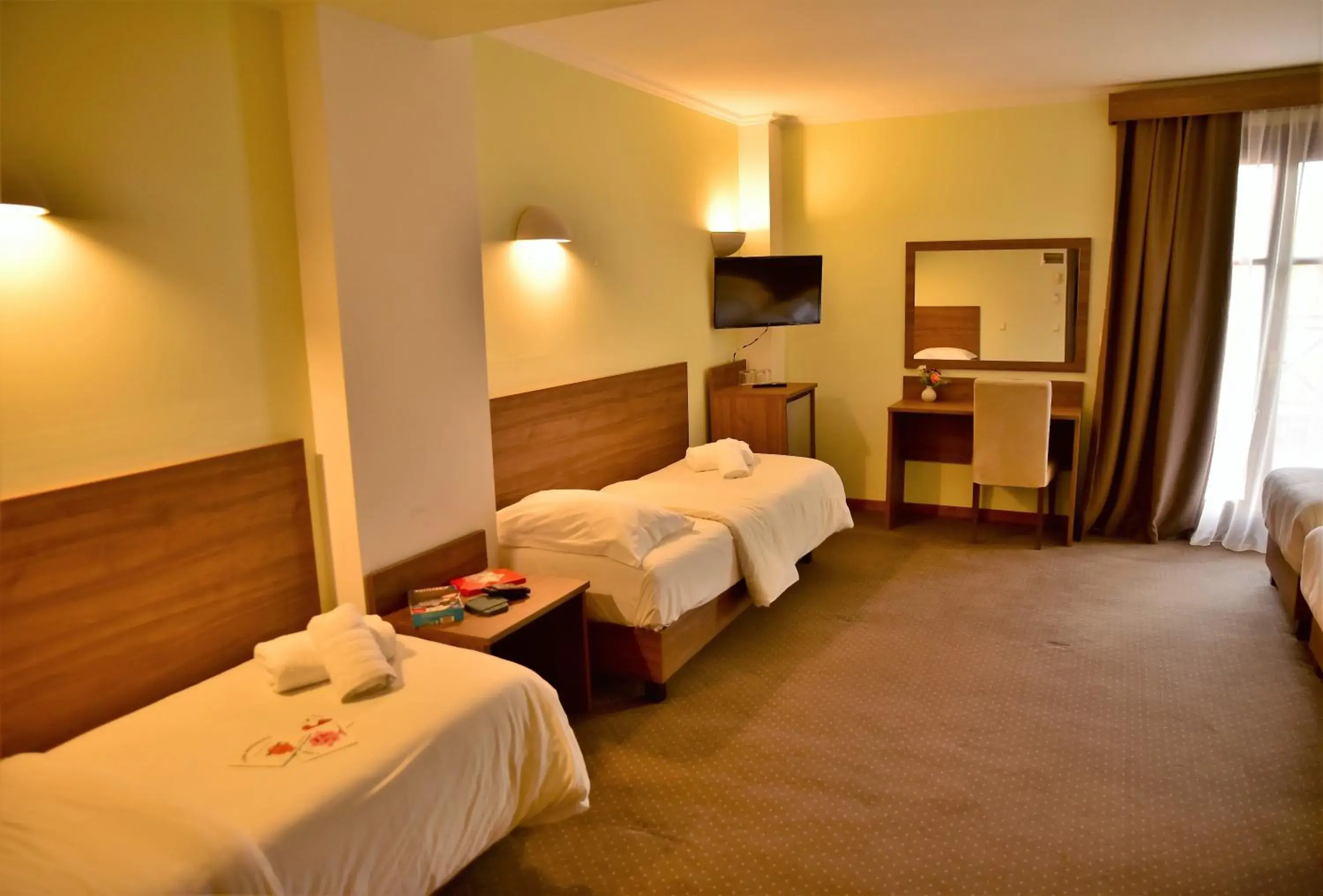 Family Room with Village or Mountain View in Mont Helmos Hotel Family Room with Village or Mountain View in Mont Helmos Hotel