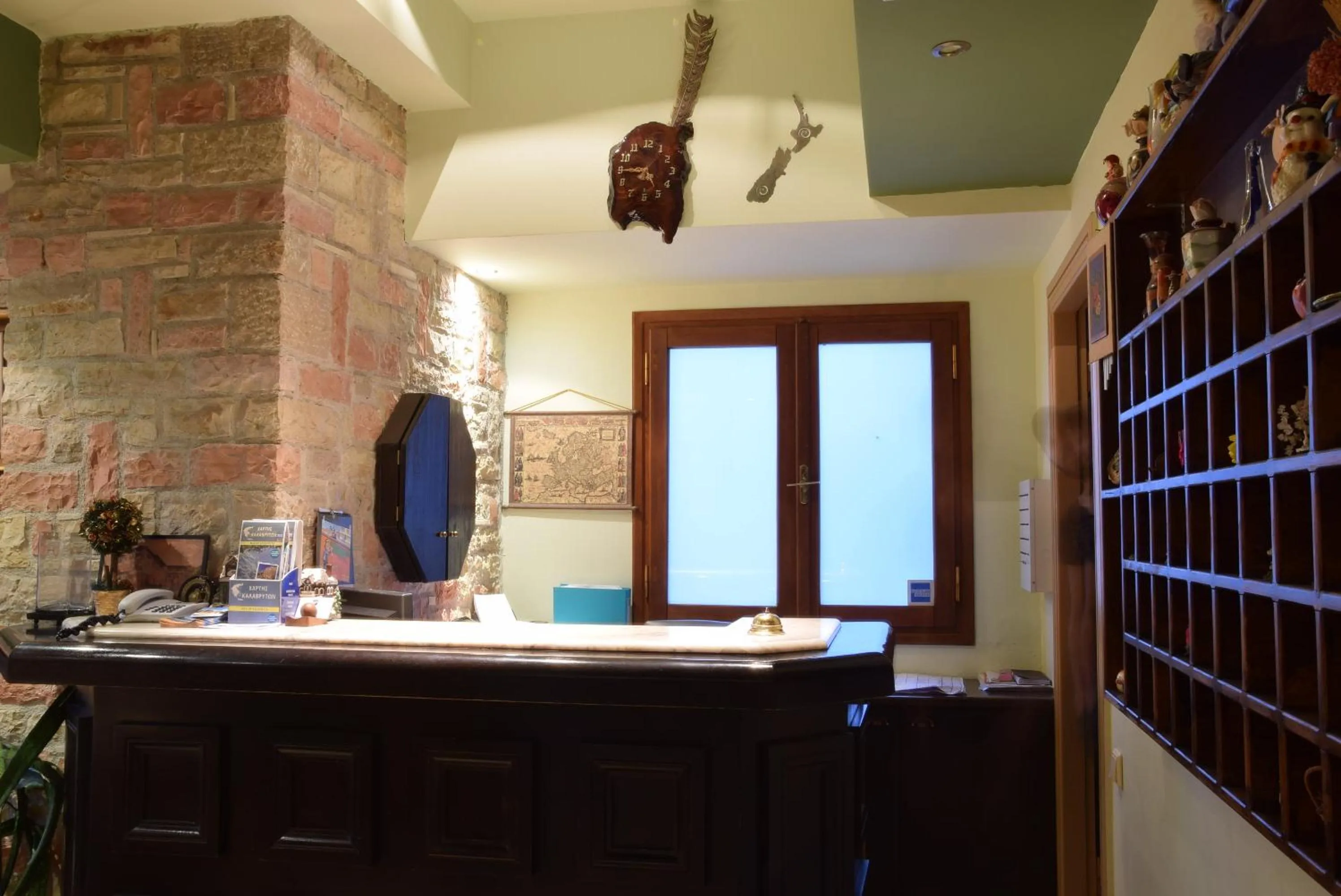 Lobby or reception in Mont Helmos Hotel