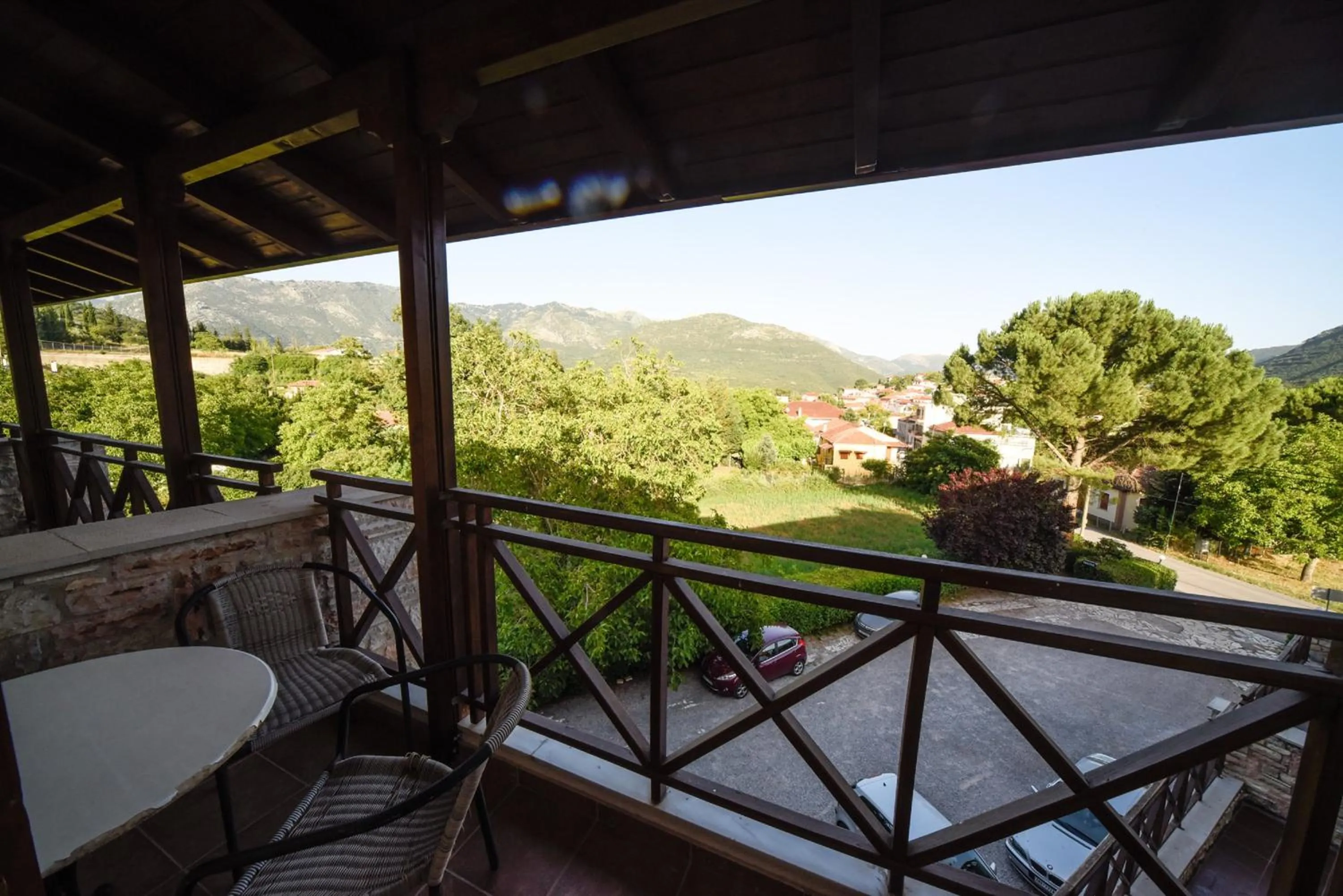 Balcony/Terrace in Mont Helmos Hotel