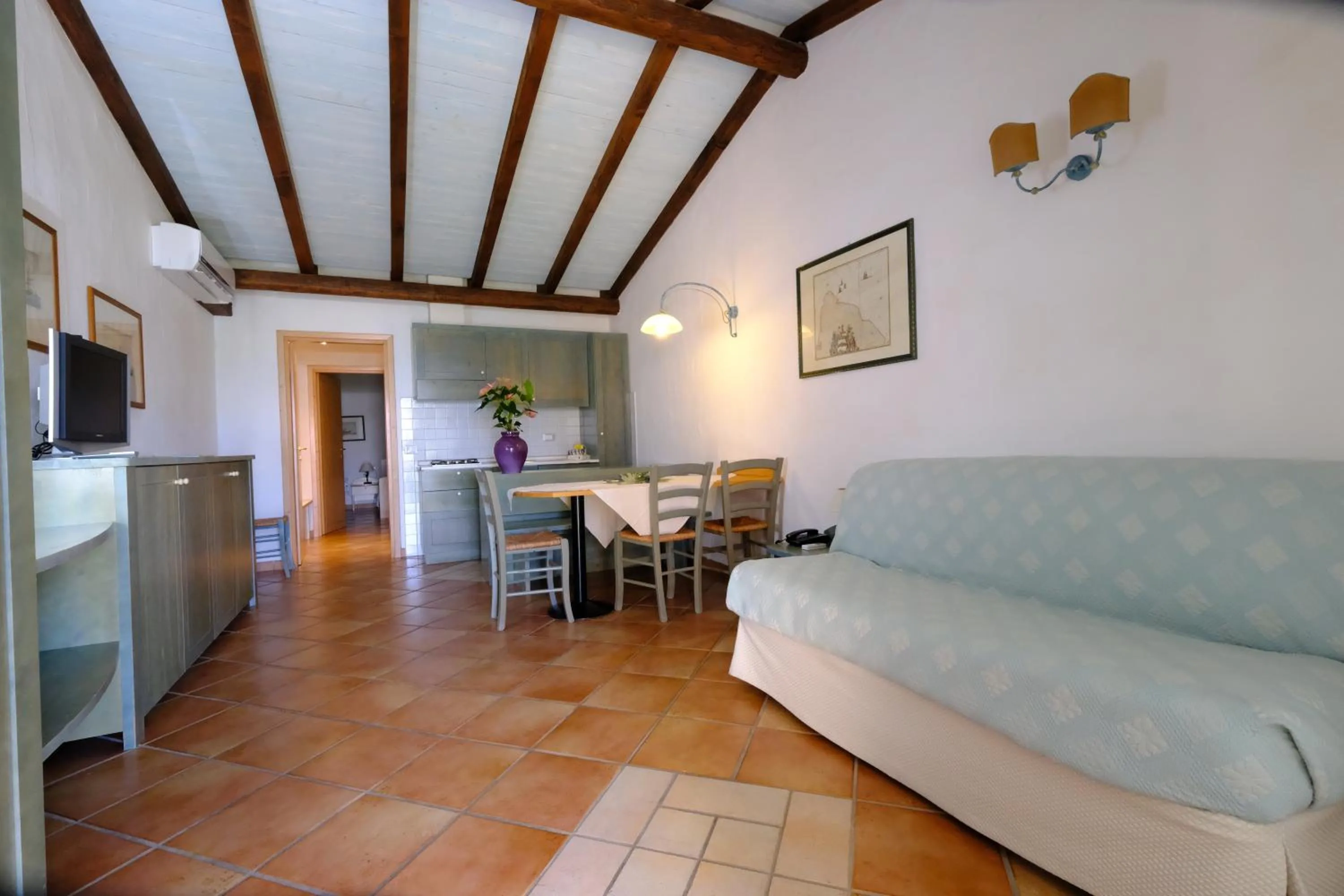 Living room in Baia Caddinas Clubresidence