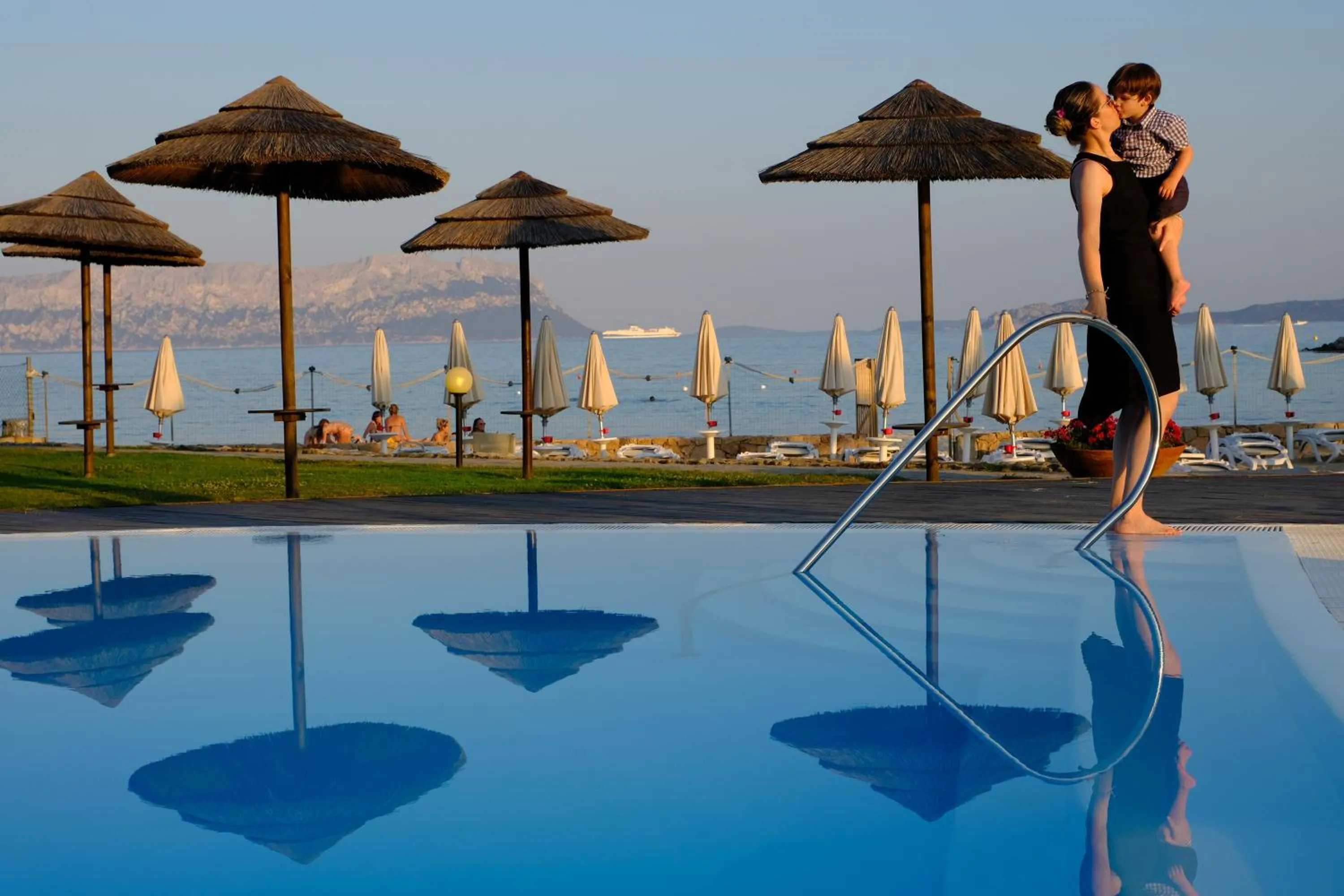 Swimming pool in Baia Caddinas Clubresidence