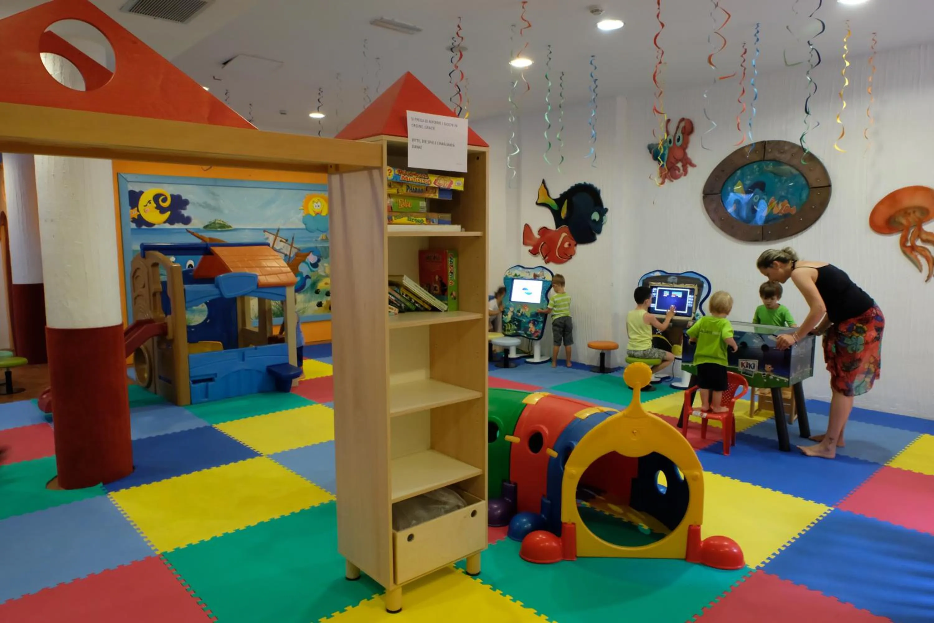 Children play ground in Baia Caddinas Clubresidence