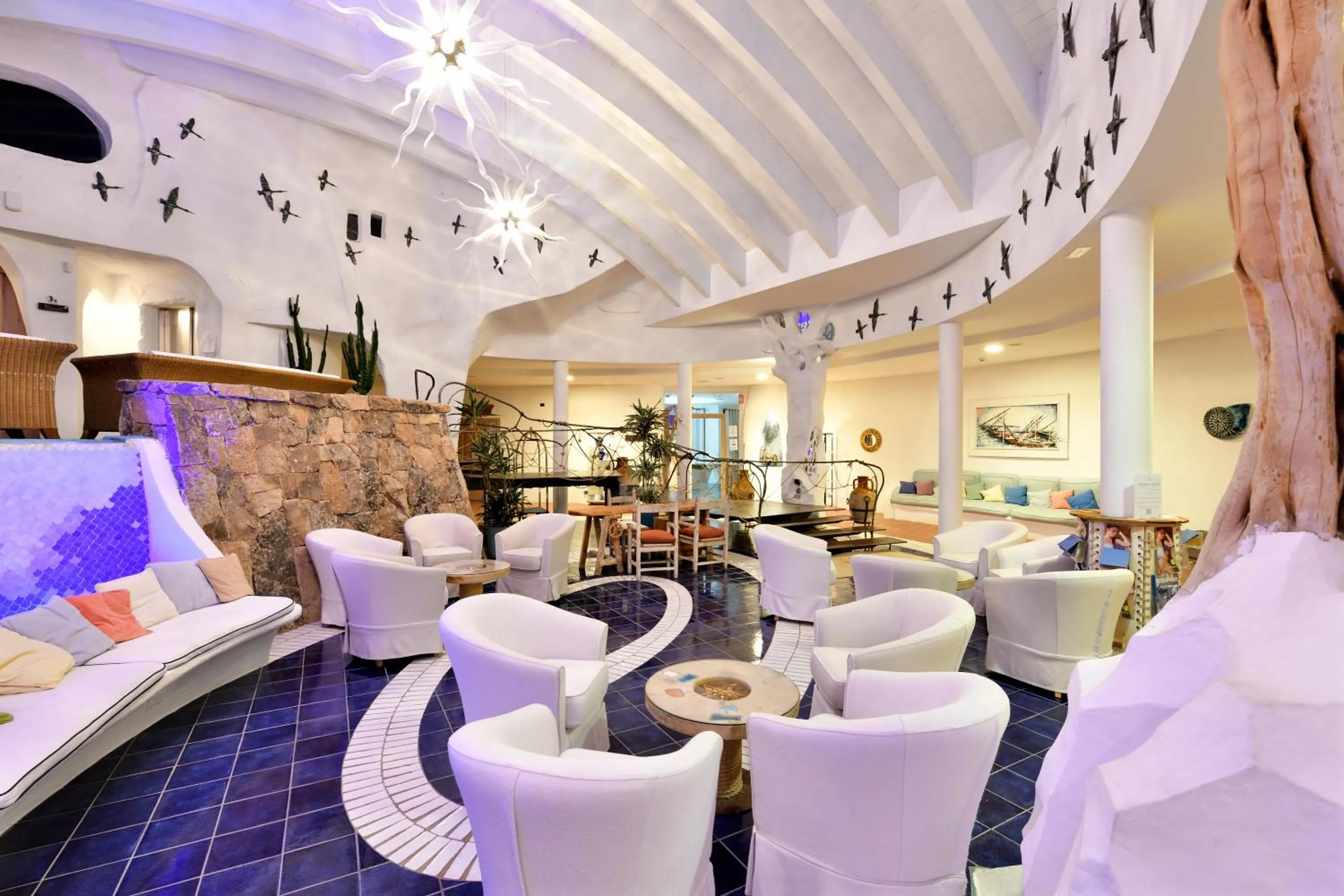 Lobby or reception in Baia Caddinas Clubresidence