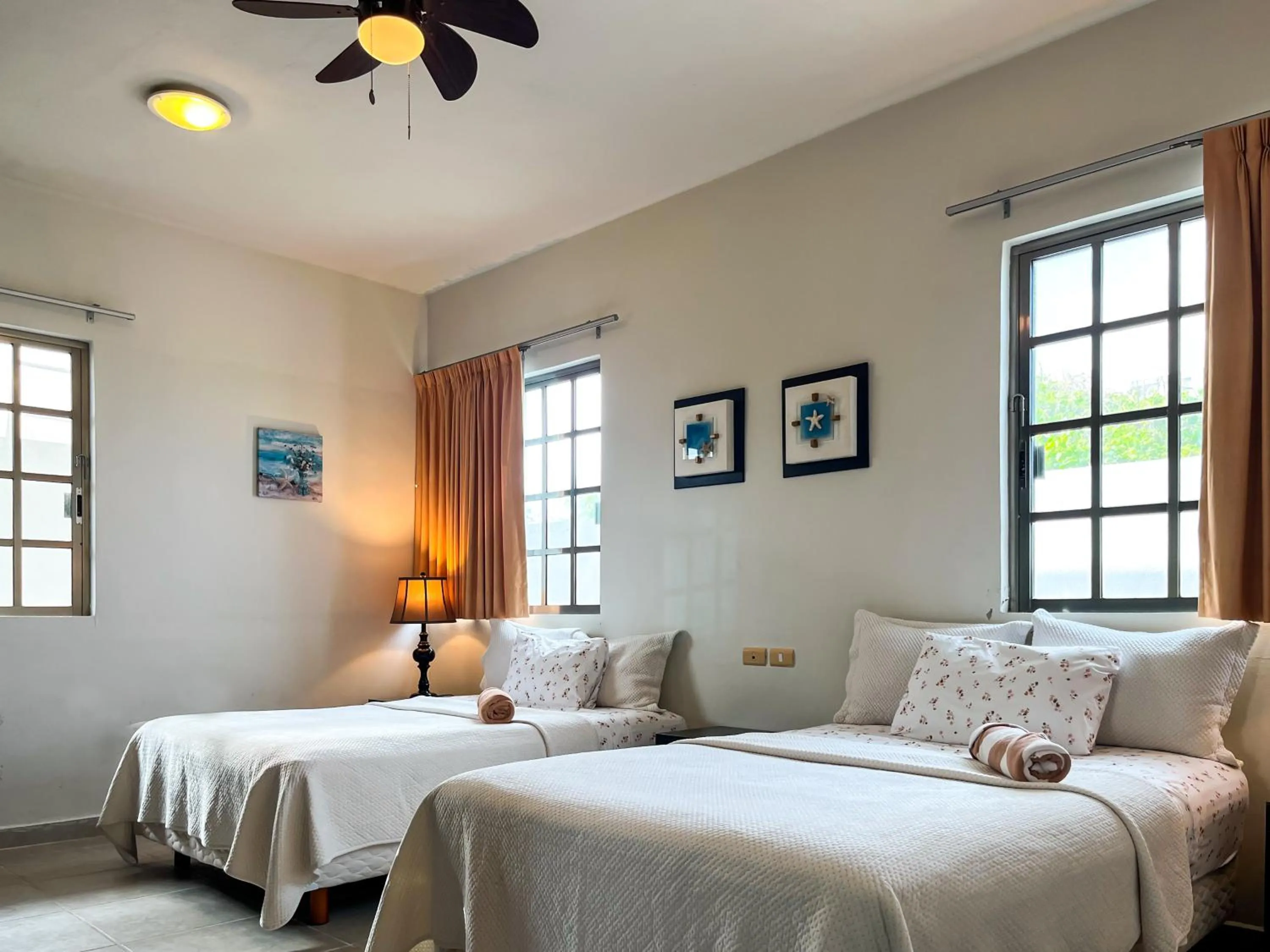 Bed in Villa Isla Dorada