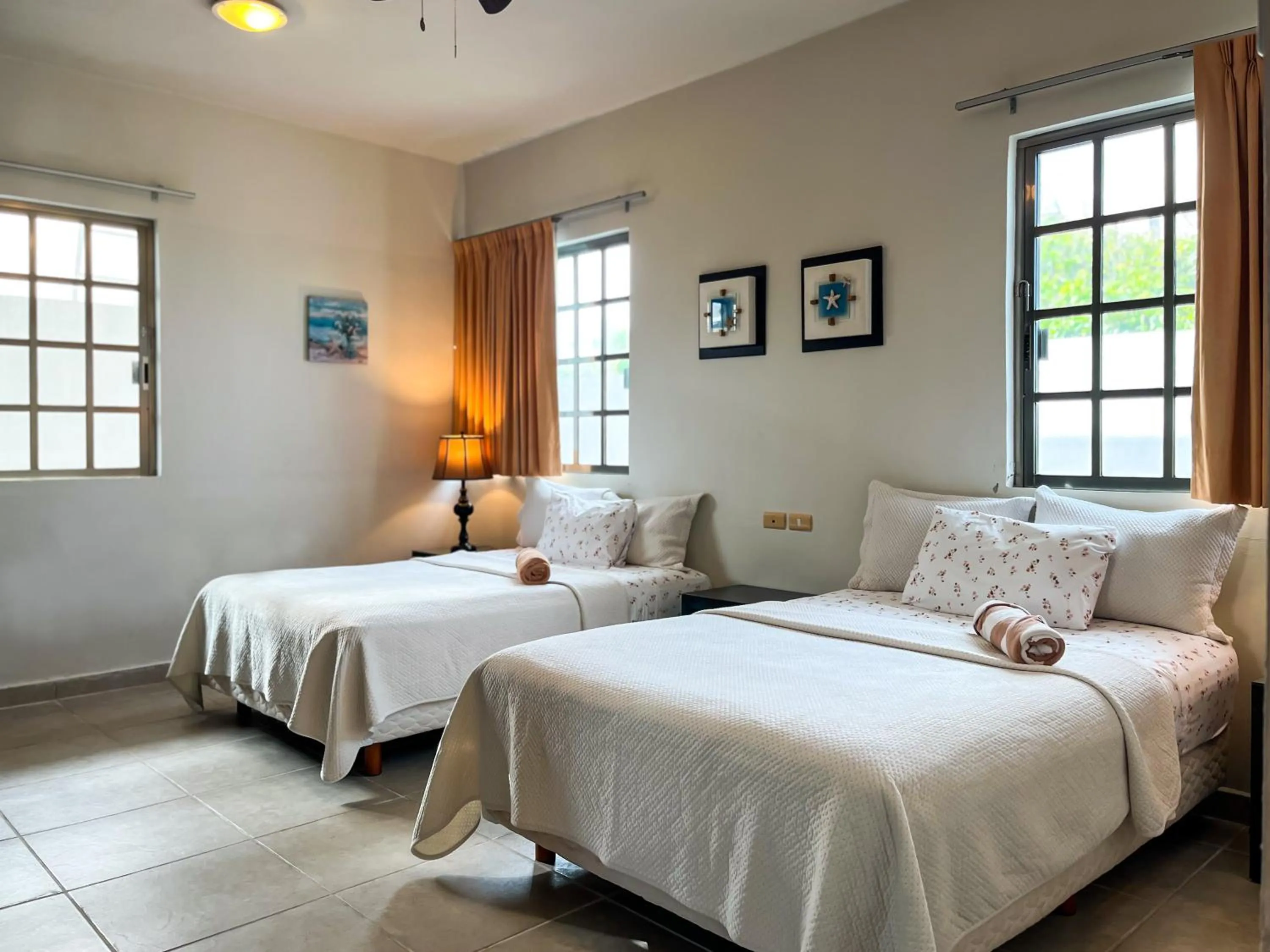 Bed in Villa Isla Dorada