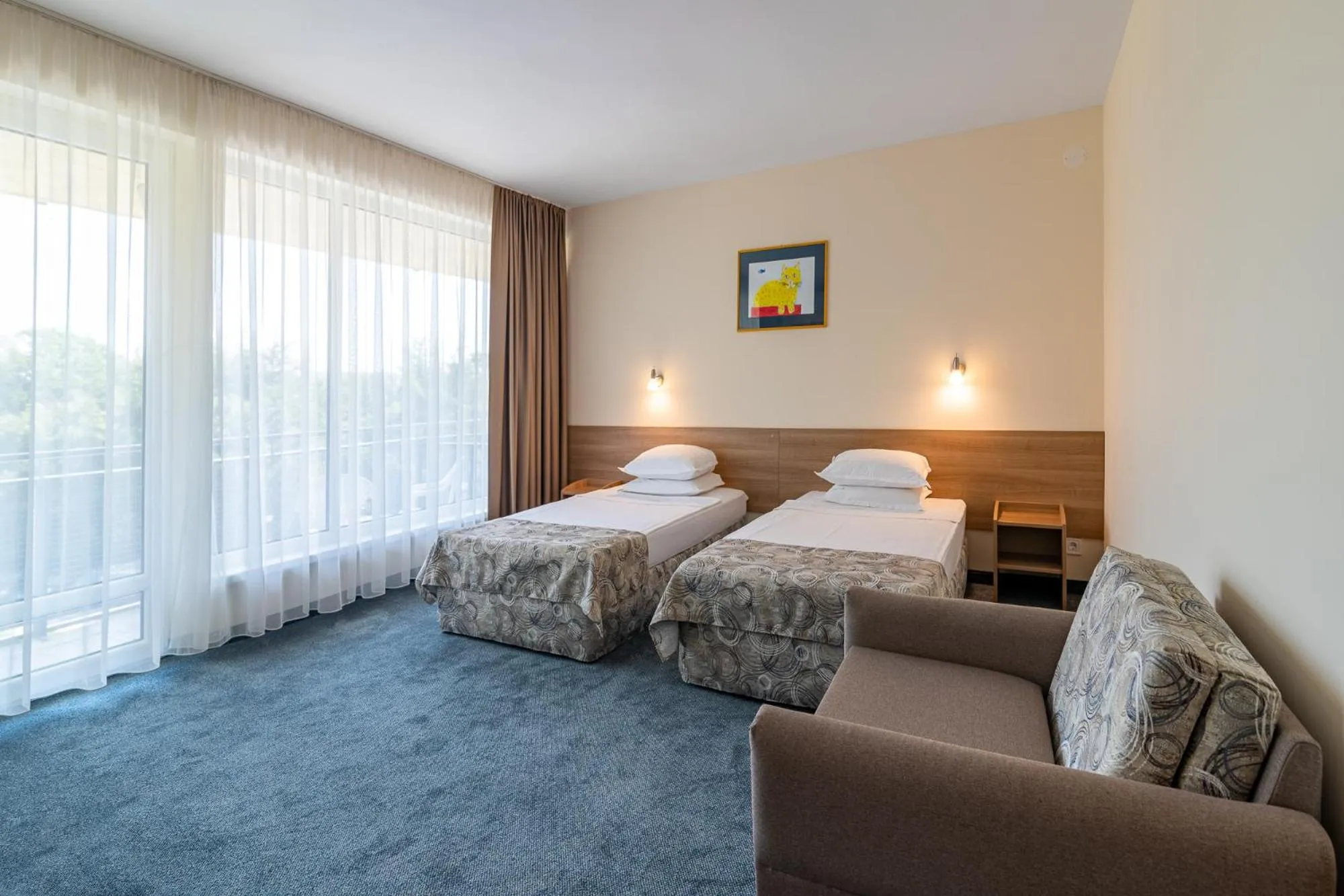 Photo of the whole room, Bed in BSA Gradina Hotel & Aquapark - All Inclusive