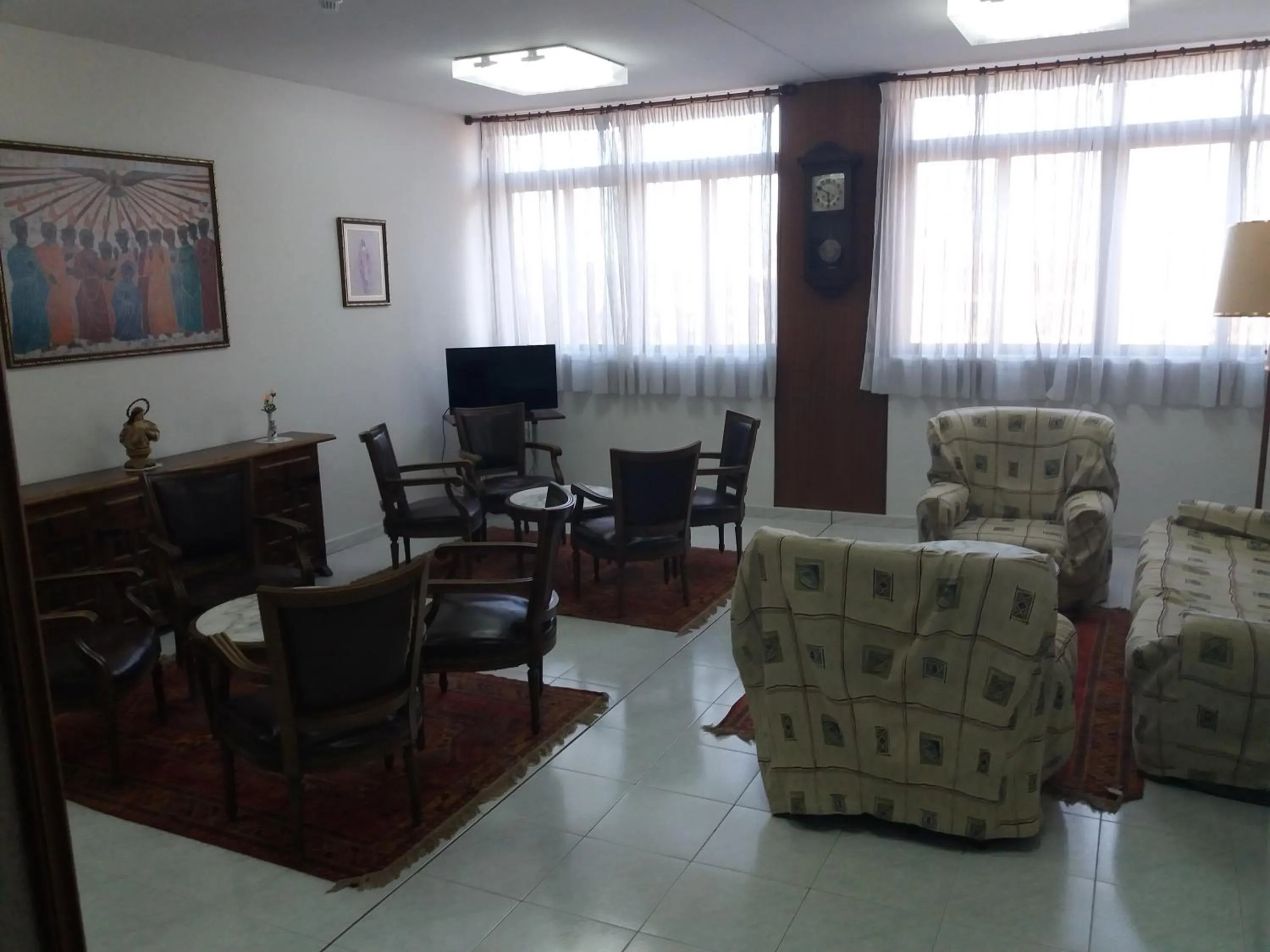 Communal lounge/ TV room in Centro San Viator