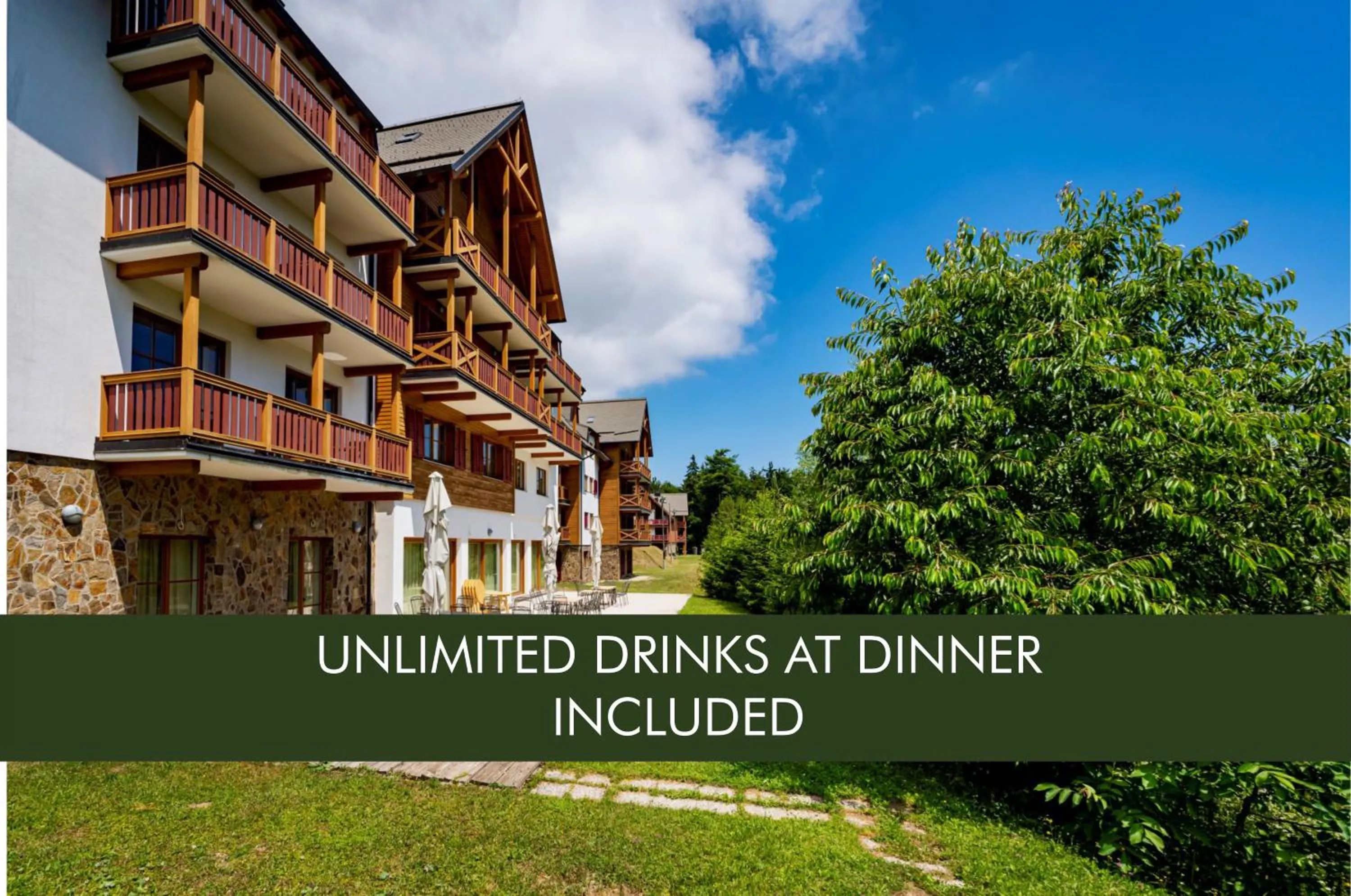 Property building in Pohorje Village Wellbeing Resort - Forest Hotel Videc