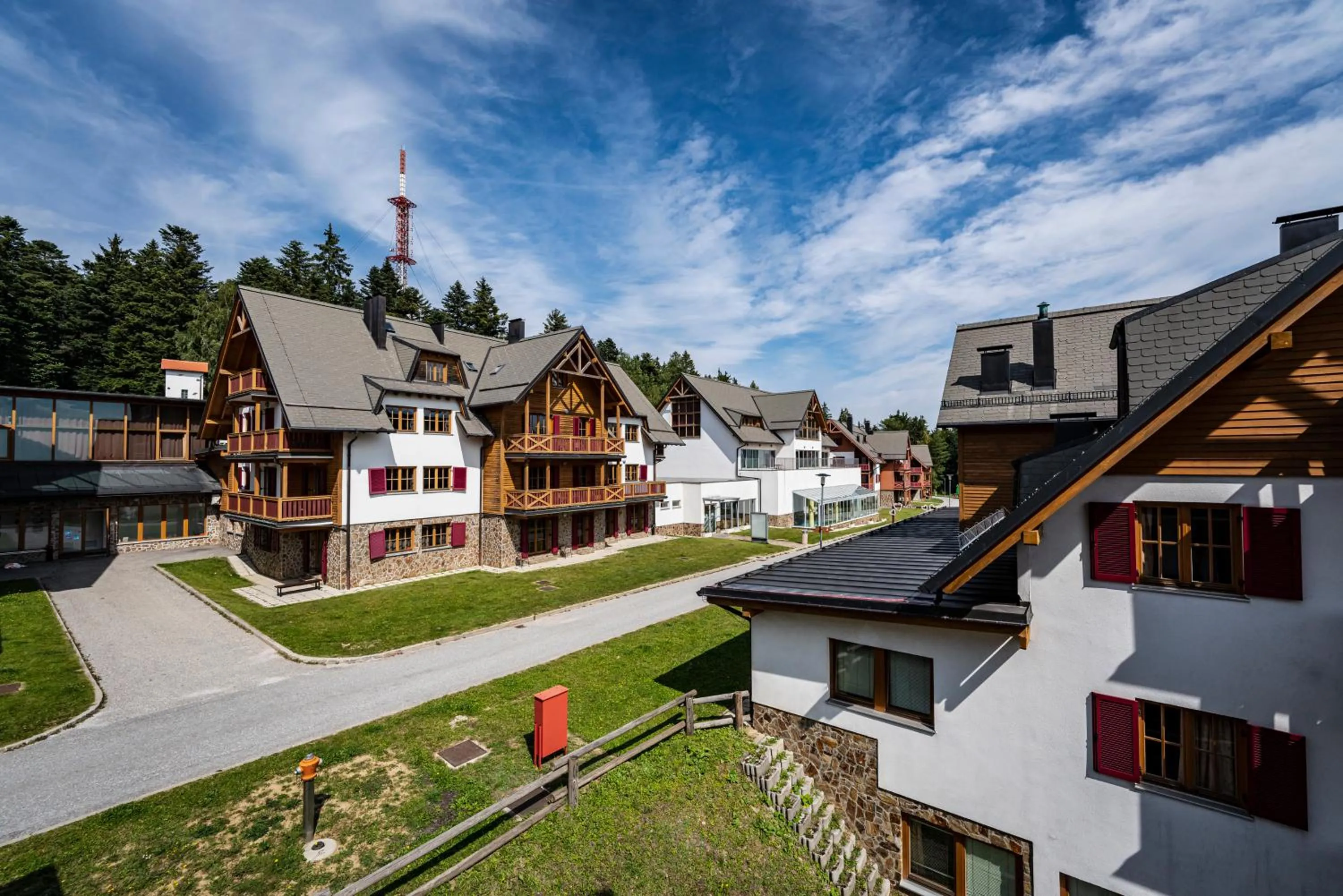 Street view in Pohorje Village Wellbeing Resort - Forest Hotel Videc