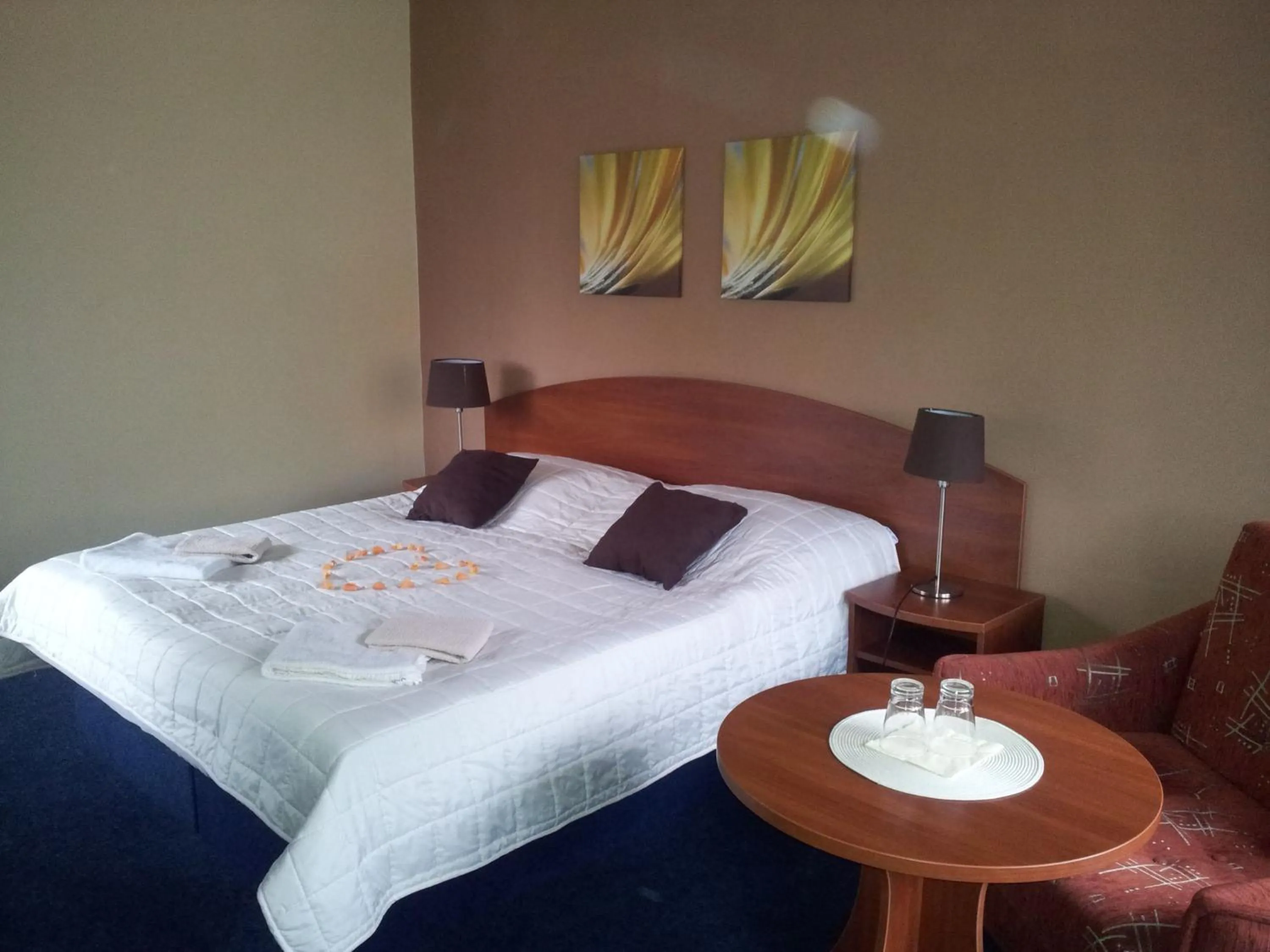 Photo of the whole room, Bed in Hotel Centrum Harrachov