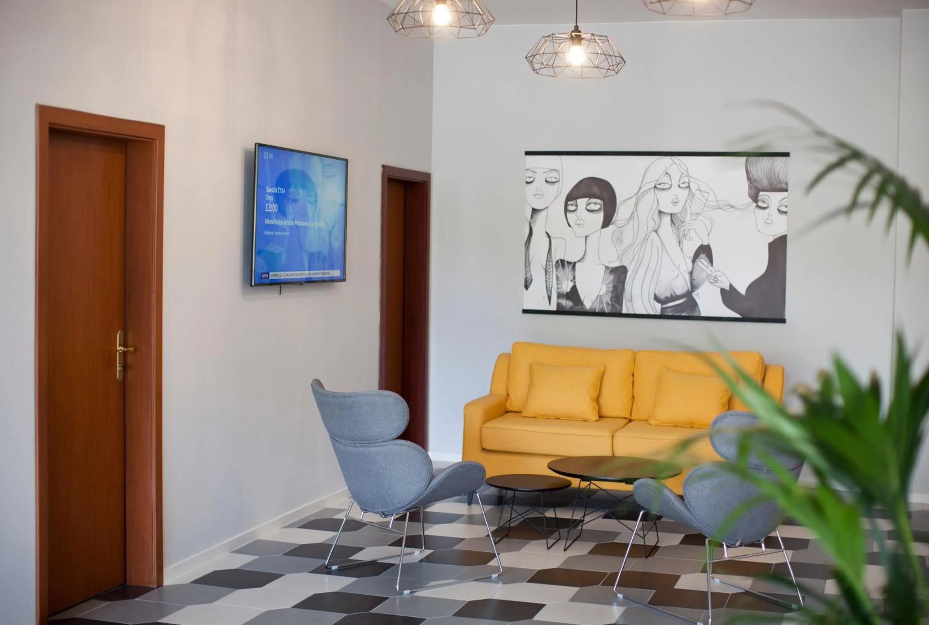 Lobby or reception in Rozmaryn Rooms & Apartments