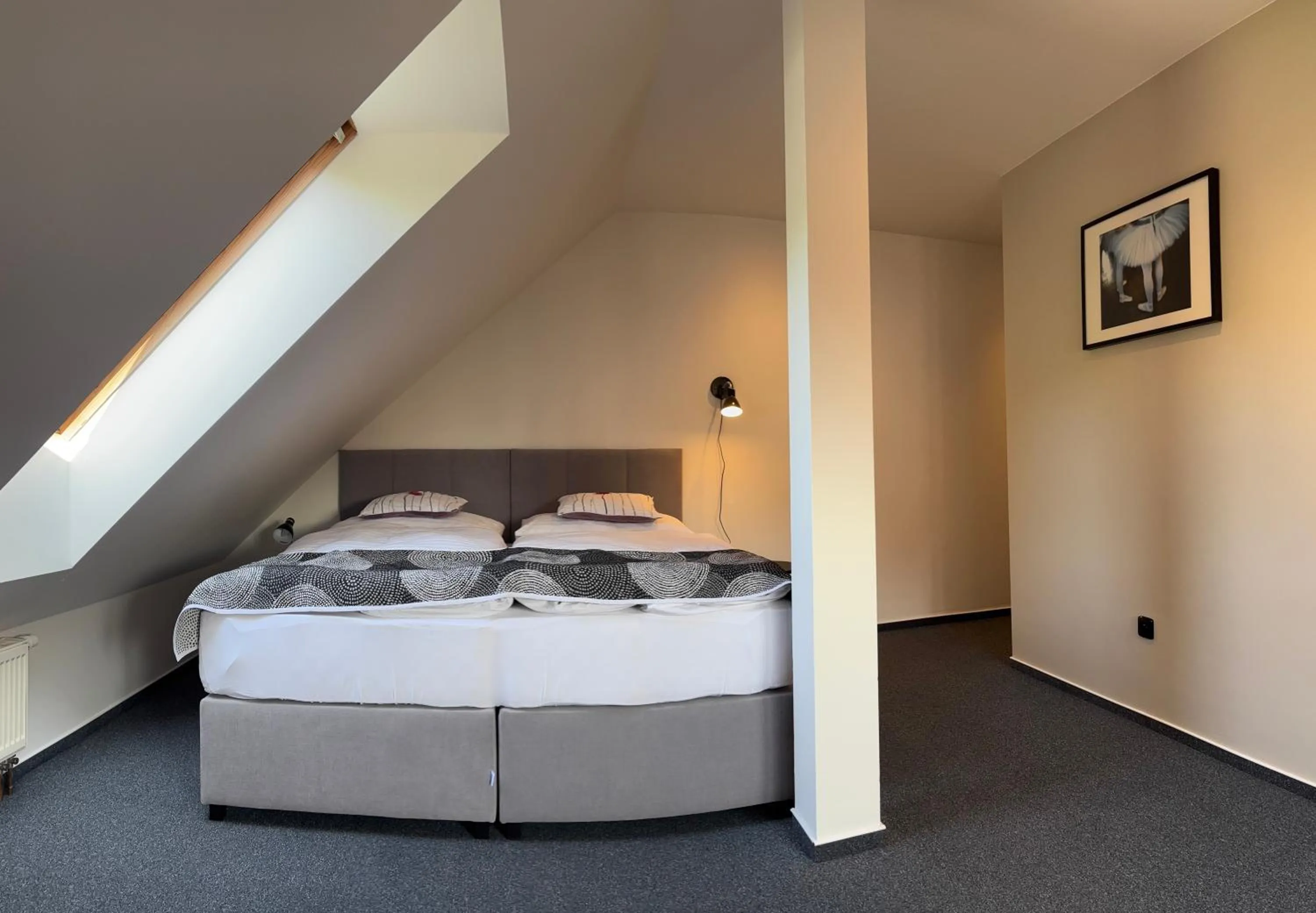 Bed in Rozmaryn Rooms & Apartments