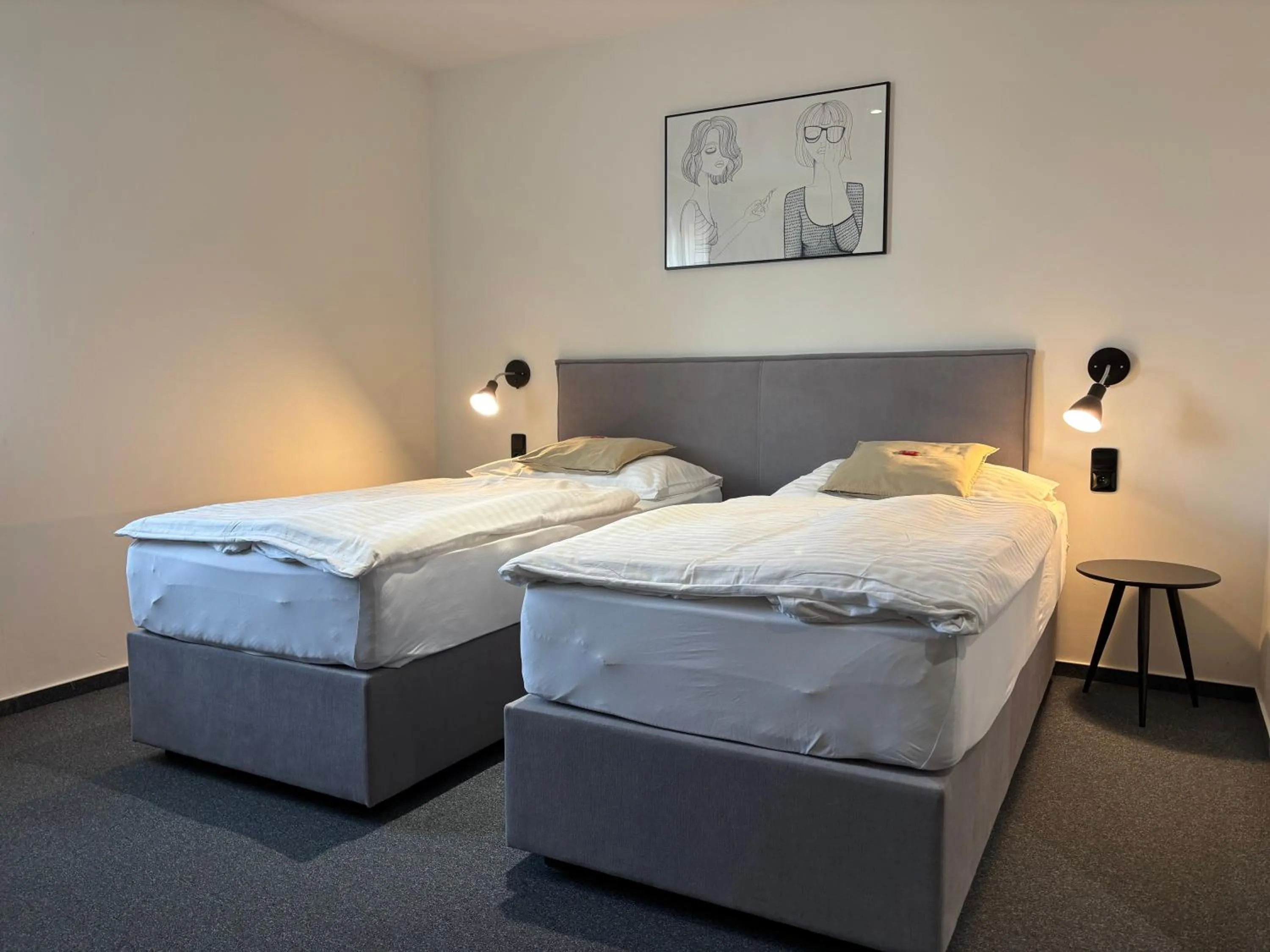 Bed in Rozmaryn Rooms & Apartments