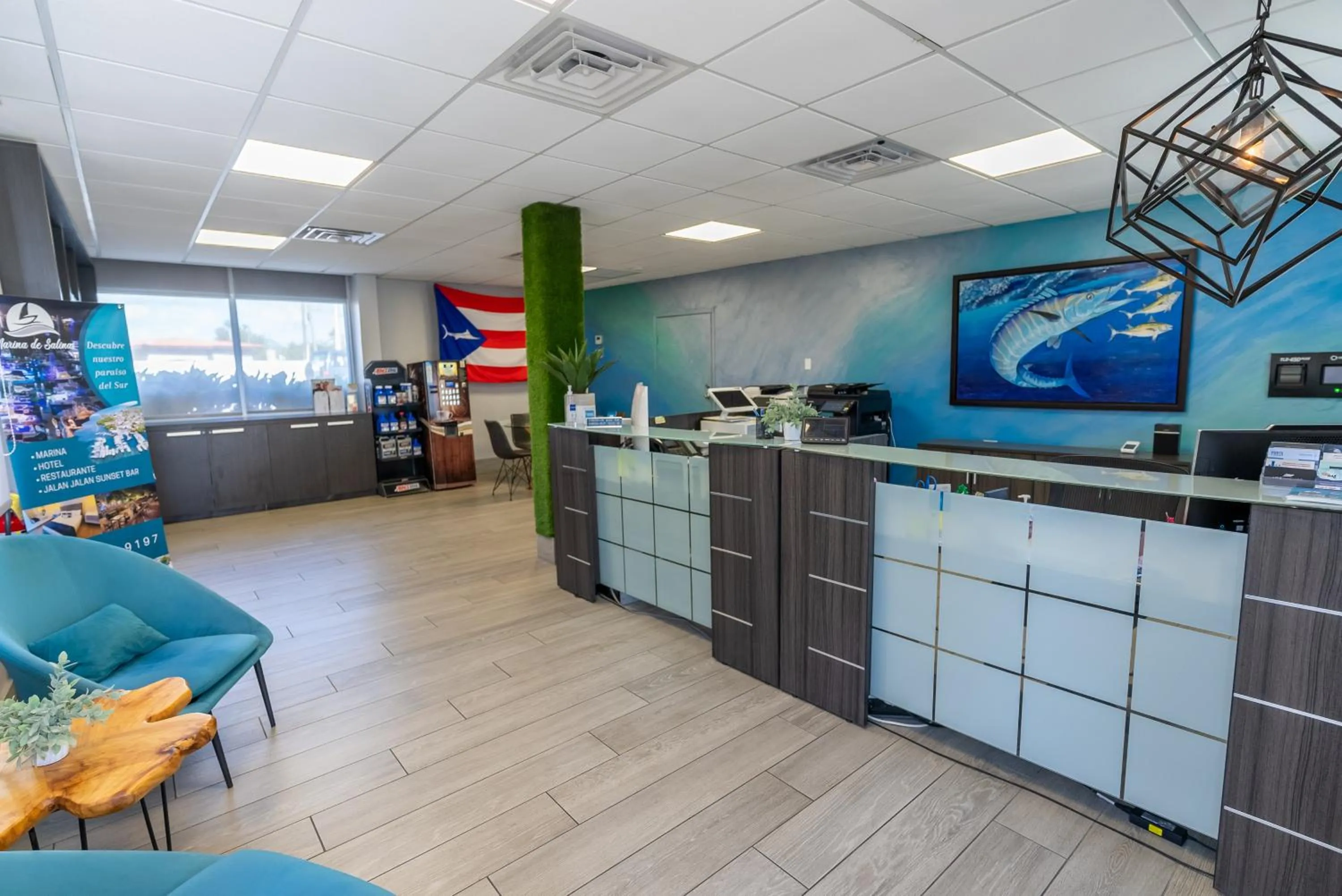 Lobby or reception in Marina de Salinas