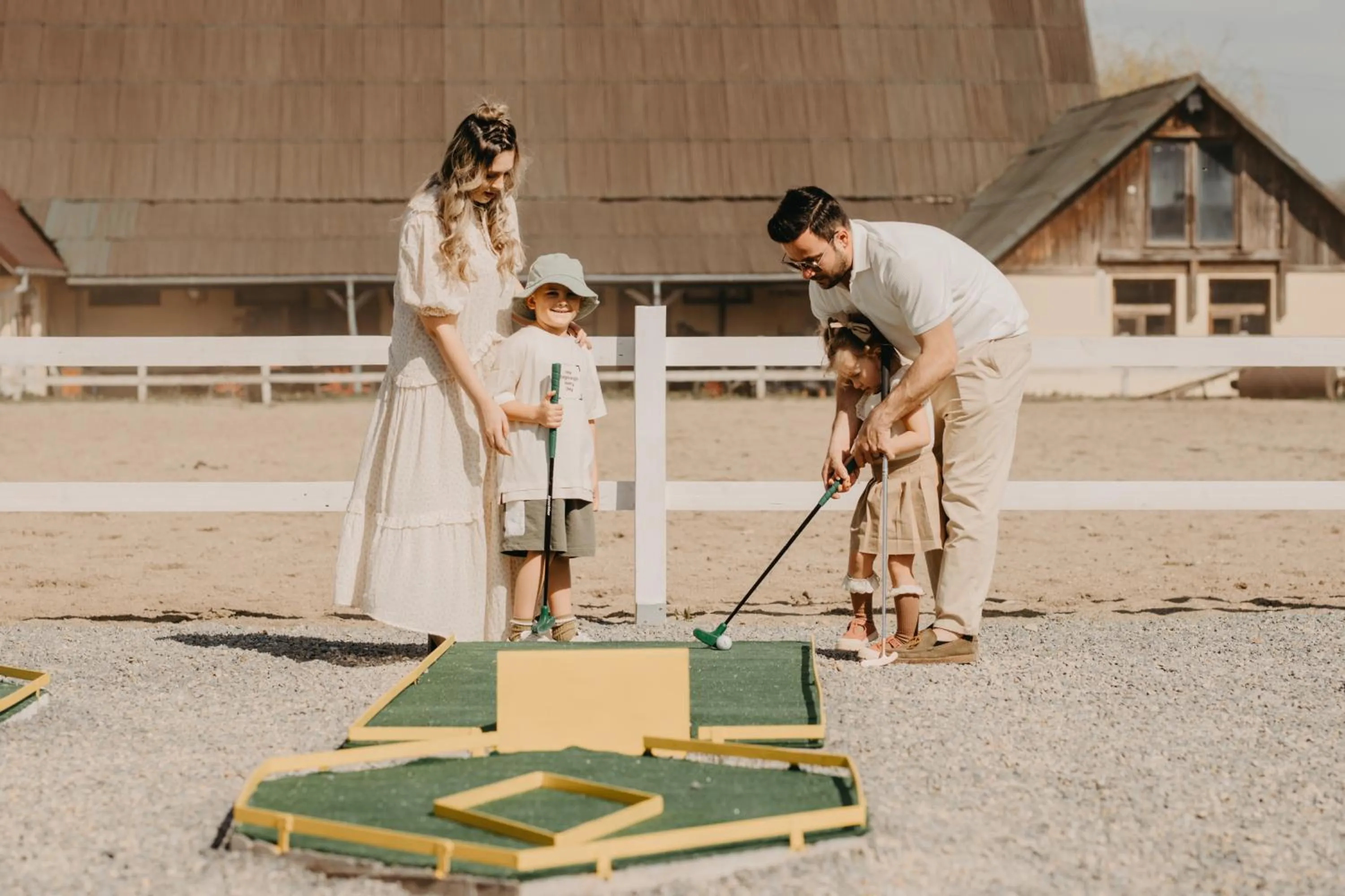 Minigolf in Conacul Archia