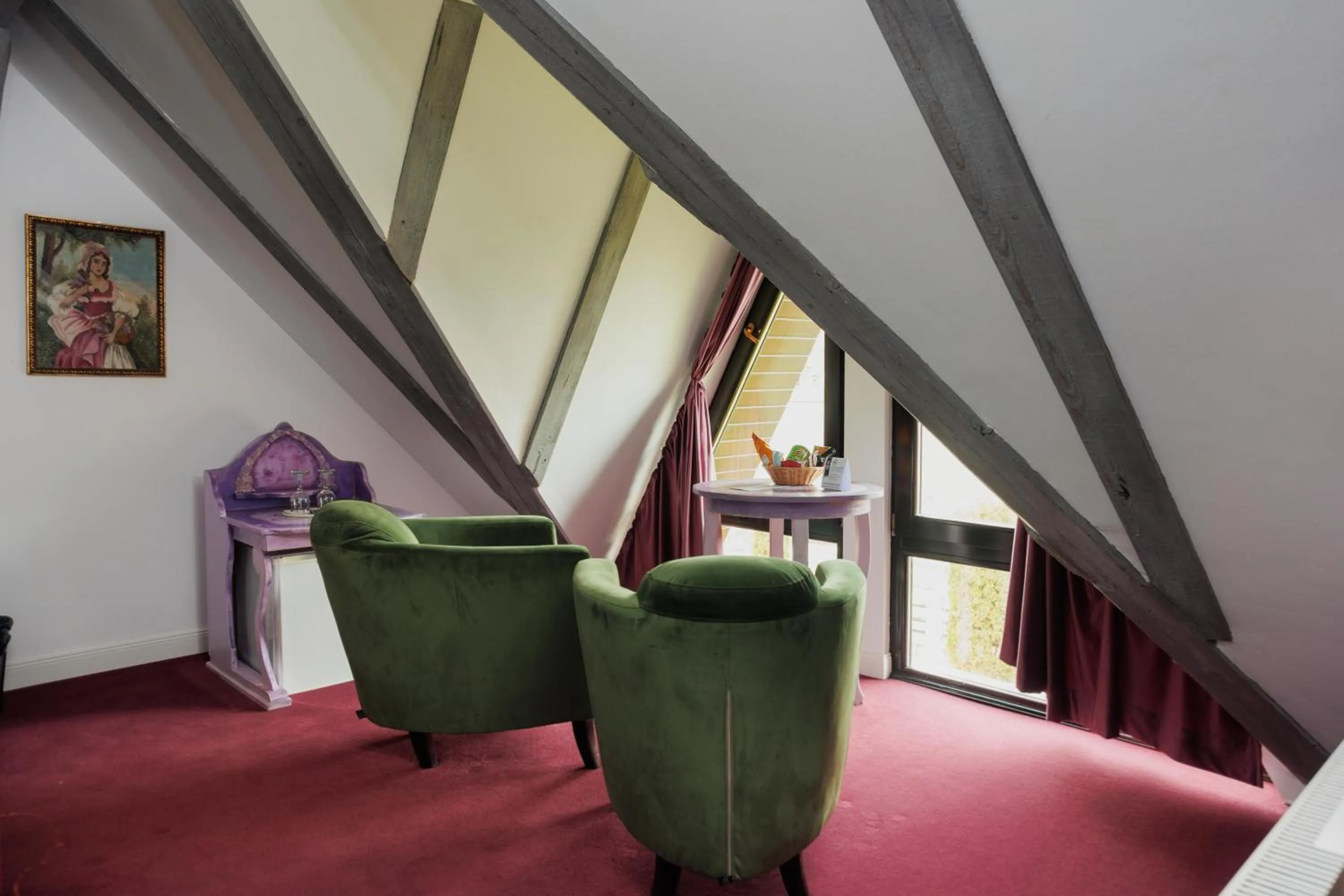 Living room in Conacul Archia