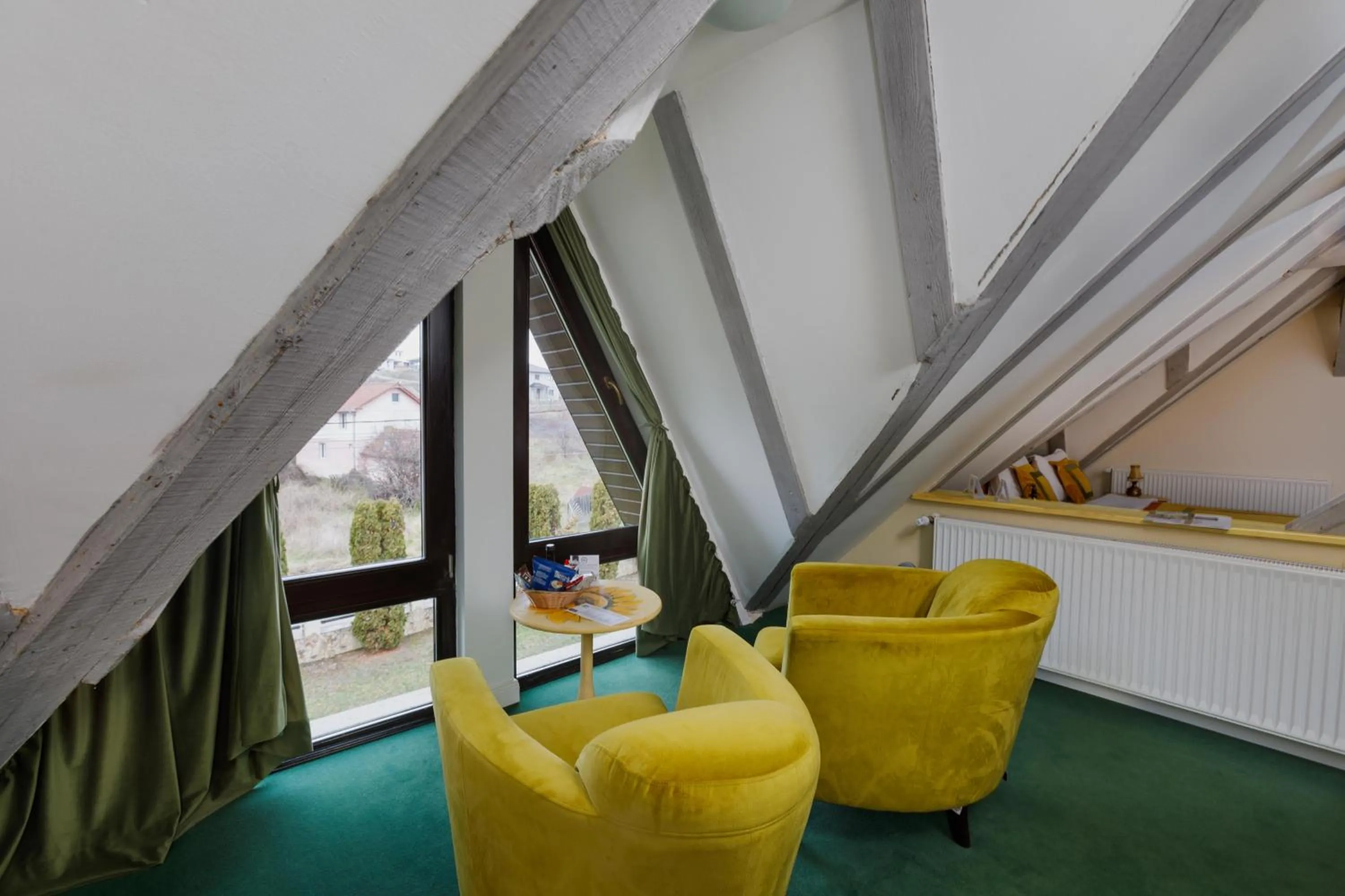 Living room in Conacul Archia