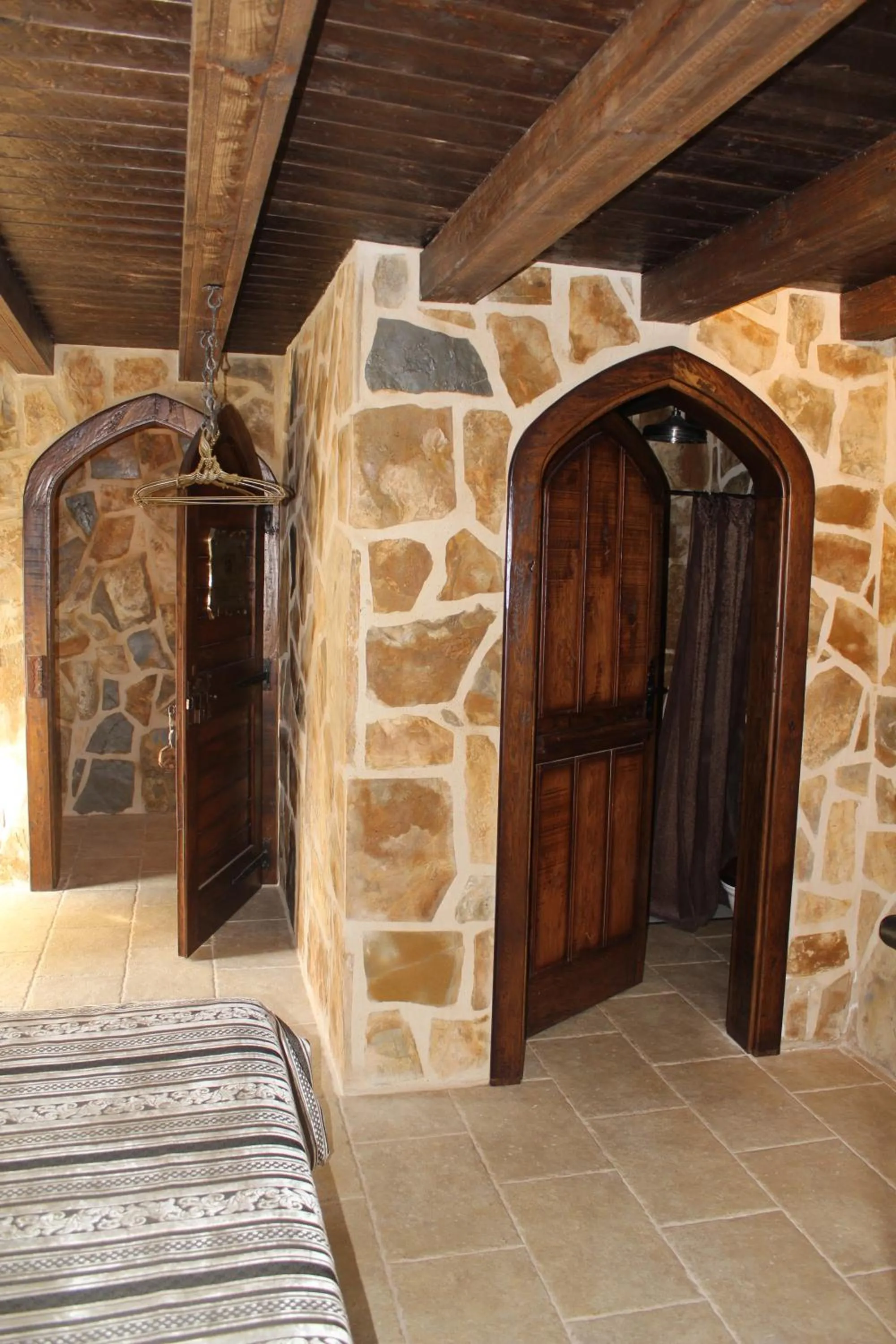 Decorative detail in Auberge Toison d'Or