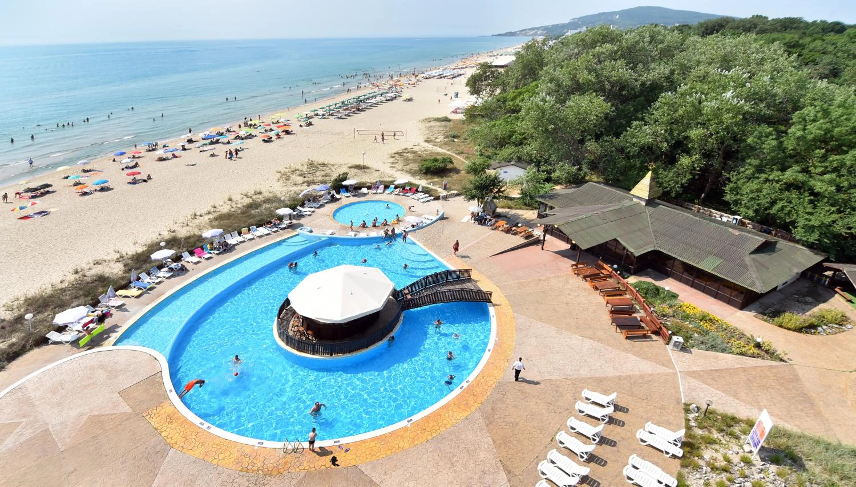 Bird's eye view in Hotel Elitsa