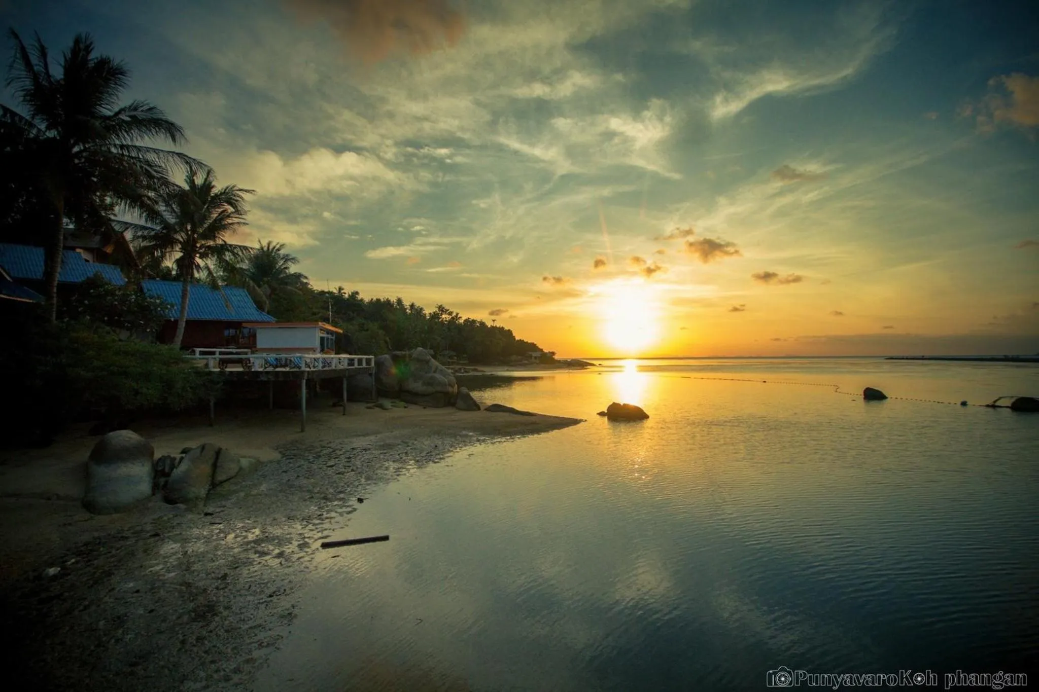 Natural landscape in Tharathip Resort Koh Phangan - SHA Plus